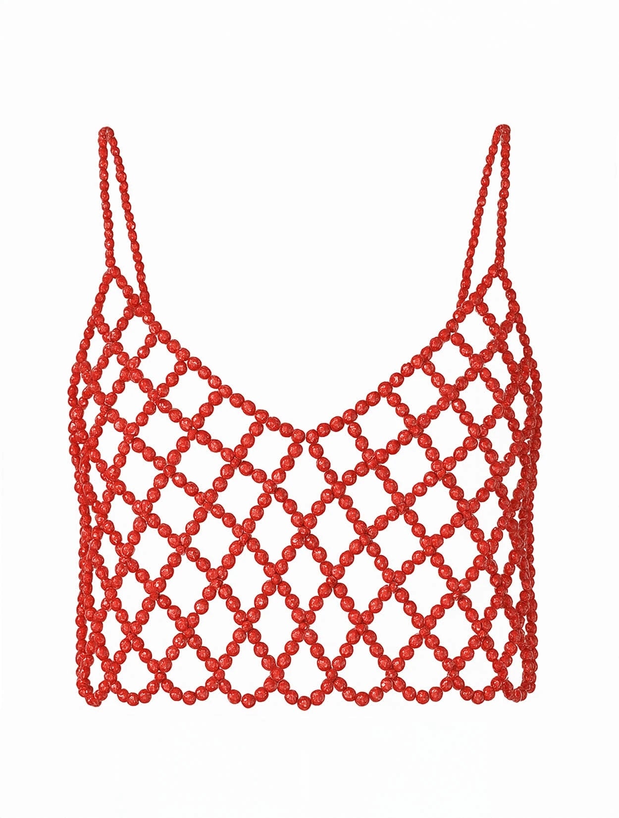 TOP DIAMANTE ROJO - imagen 1