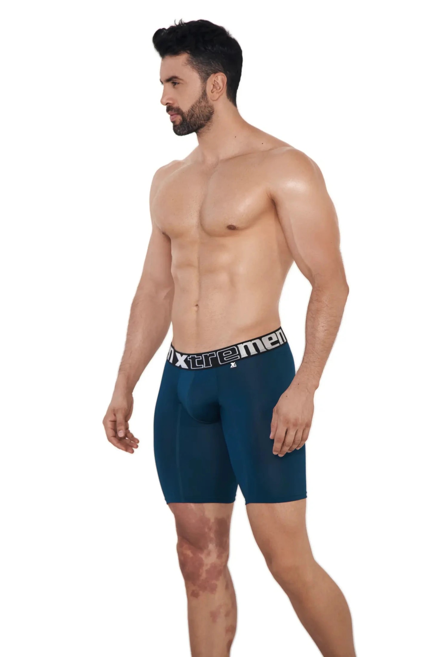 BOXER DEPORTIVO MICROFIBRA FONDO ENTERO PETROLEO - imagen 1