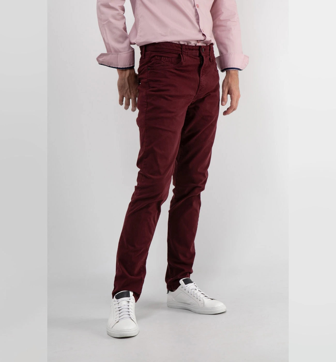 Pantalon Slim Vino - imagen 1