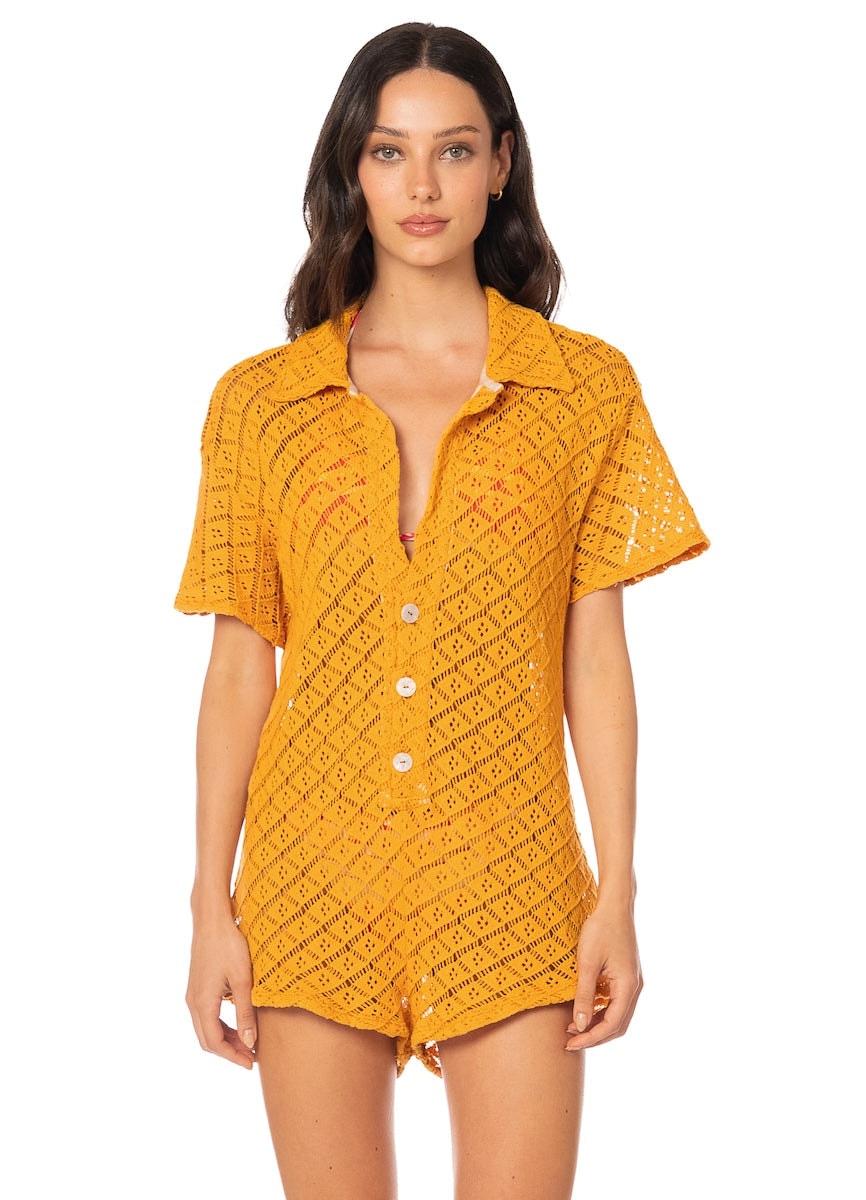 Maaji Blushing Lace Lars Romper - imagen 1
