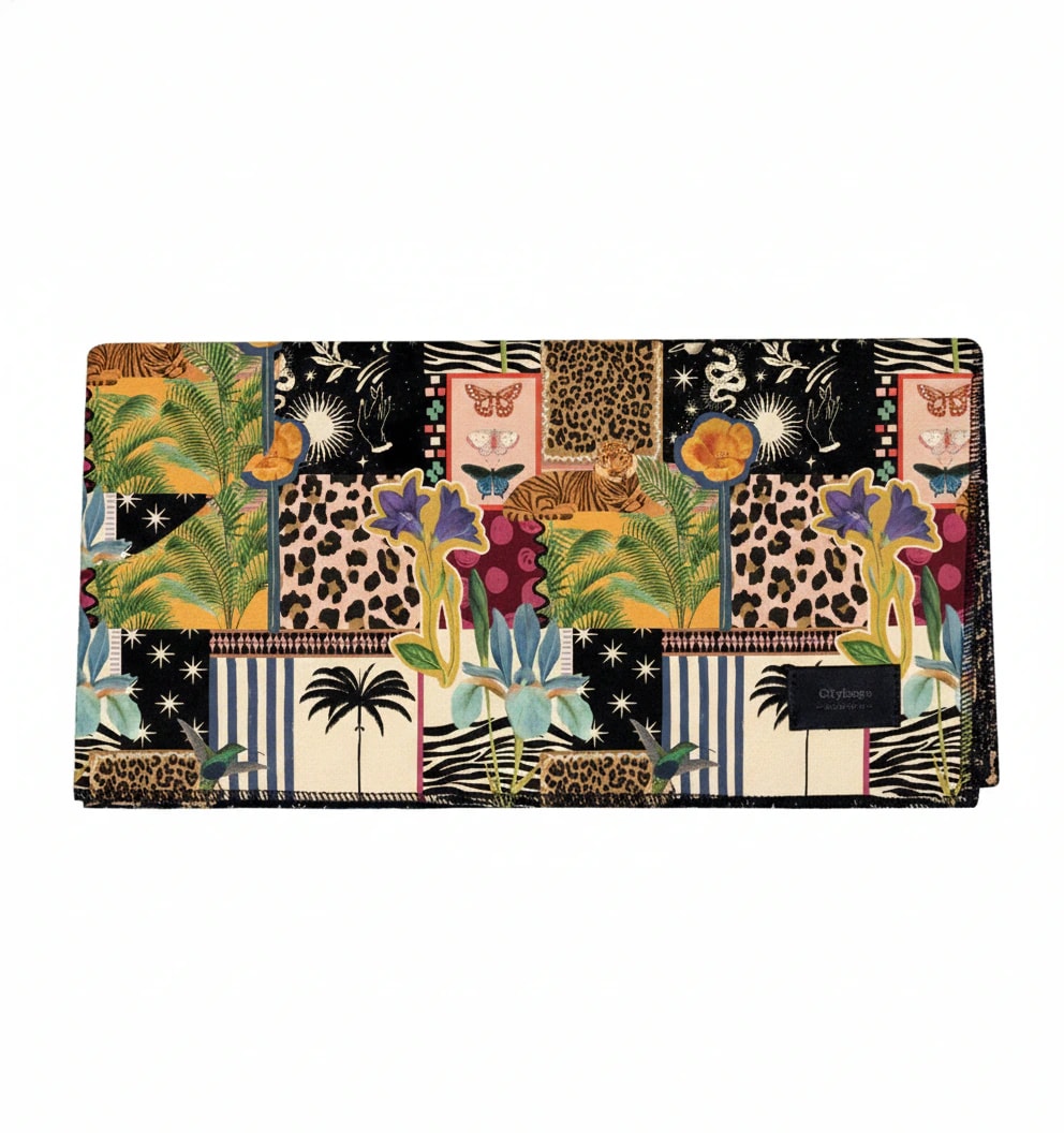 Toalla Microfibra Estampada Glam Citybags 160x80cm  -BE - imagen 1