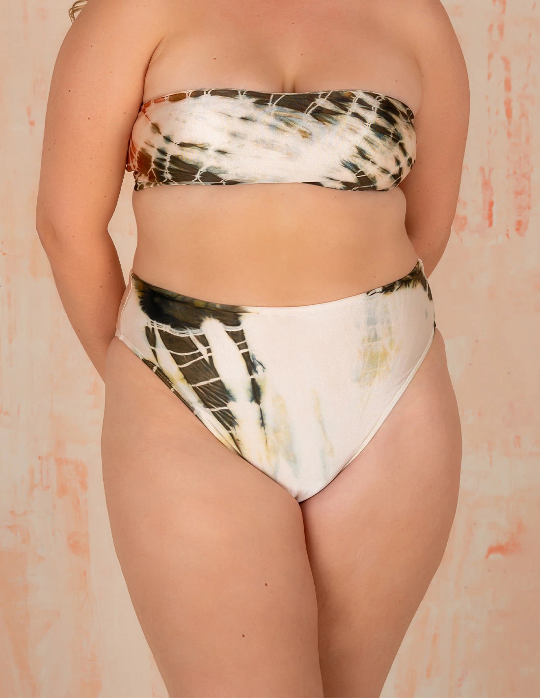 Panty Wata Salmon + Pistacho + Dark Green - imagen 1