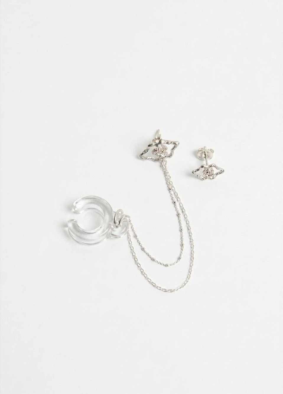 earcuff + arete - imagen 1