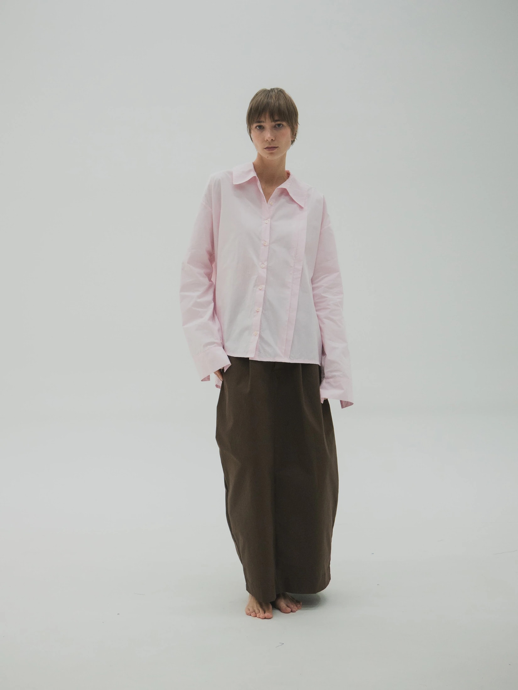 Camisa Fold Mujer - imagen 1