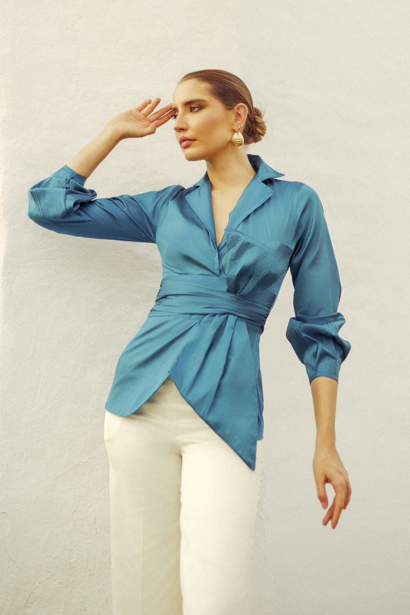 Jarle Blusa Azul - imagen 1