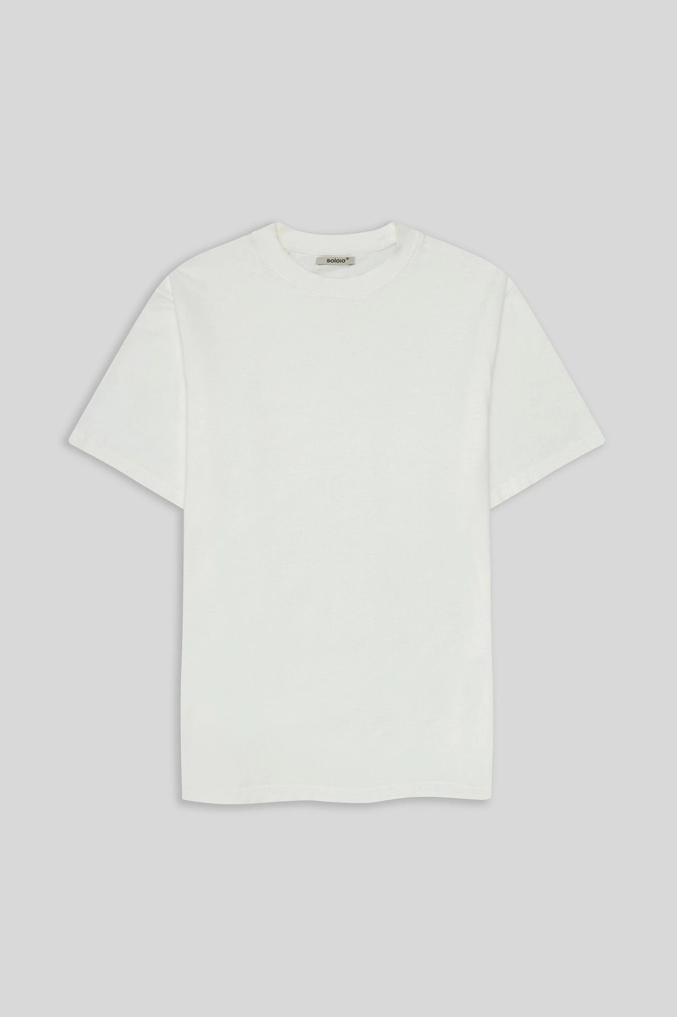 Men's cotton t-shirt white milenario - imagen 1