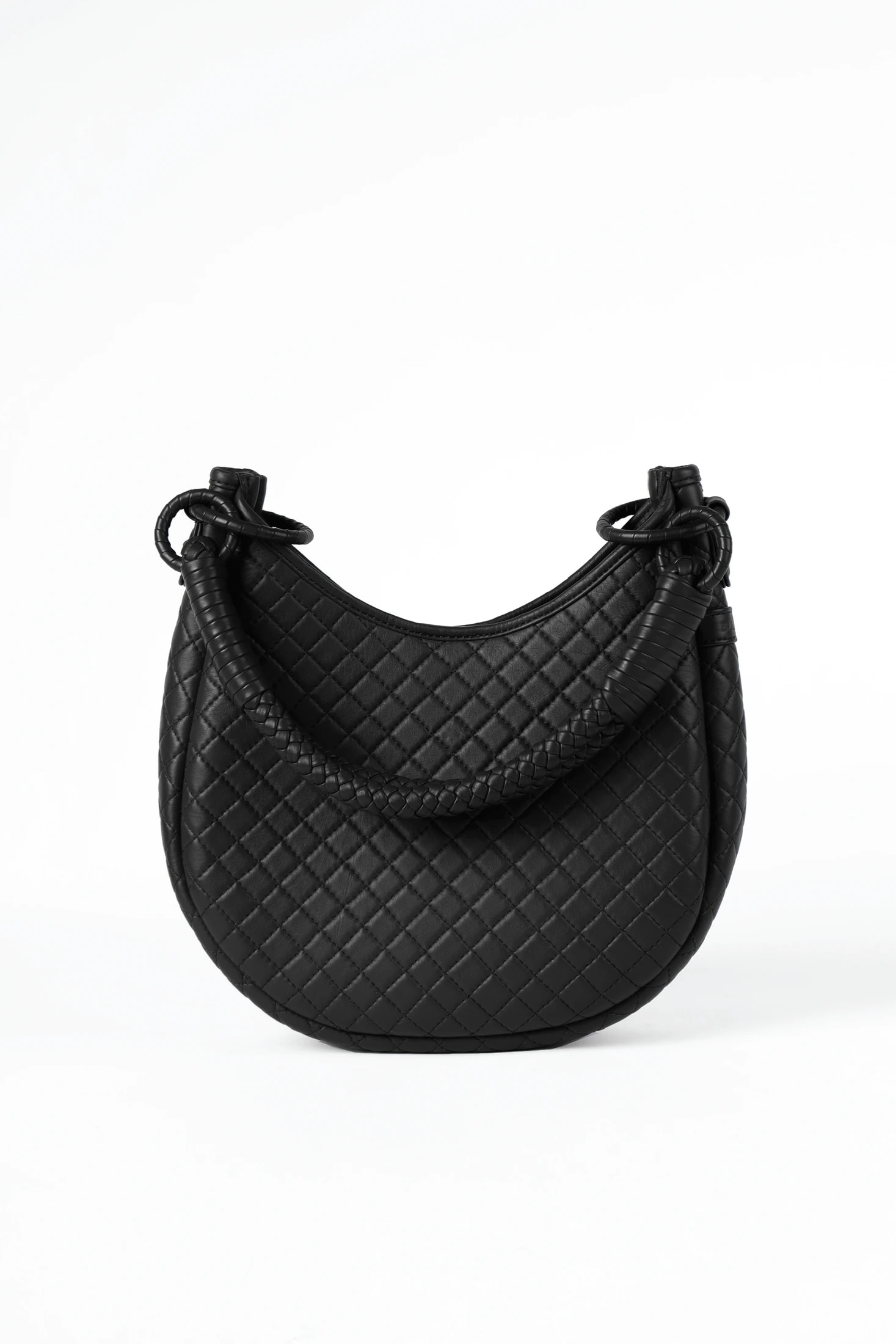 Saddle Shoulder Bag, Black - imagen 1