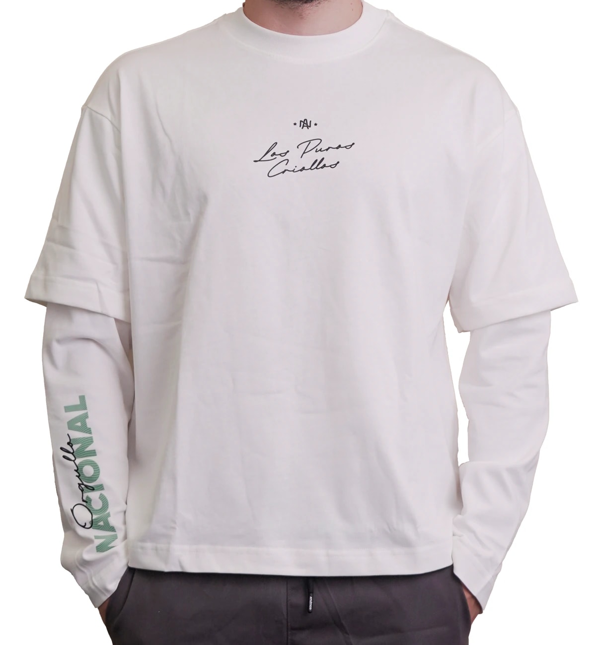 CAMIBUZO BLANCO HOMBRE FRENTE AN LPC - imagen 1