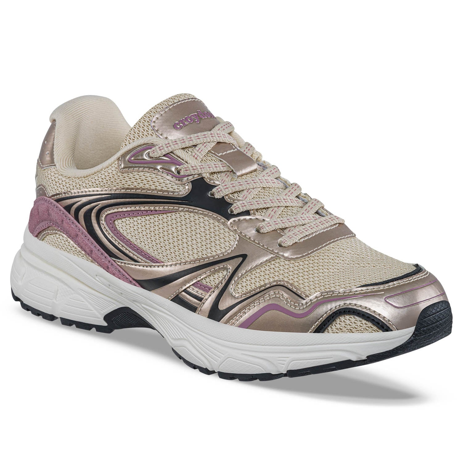 Tenis Urbanos Kitar Beige Croydon Para Mujer - imagen 1
