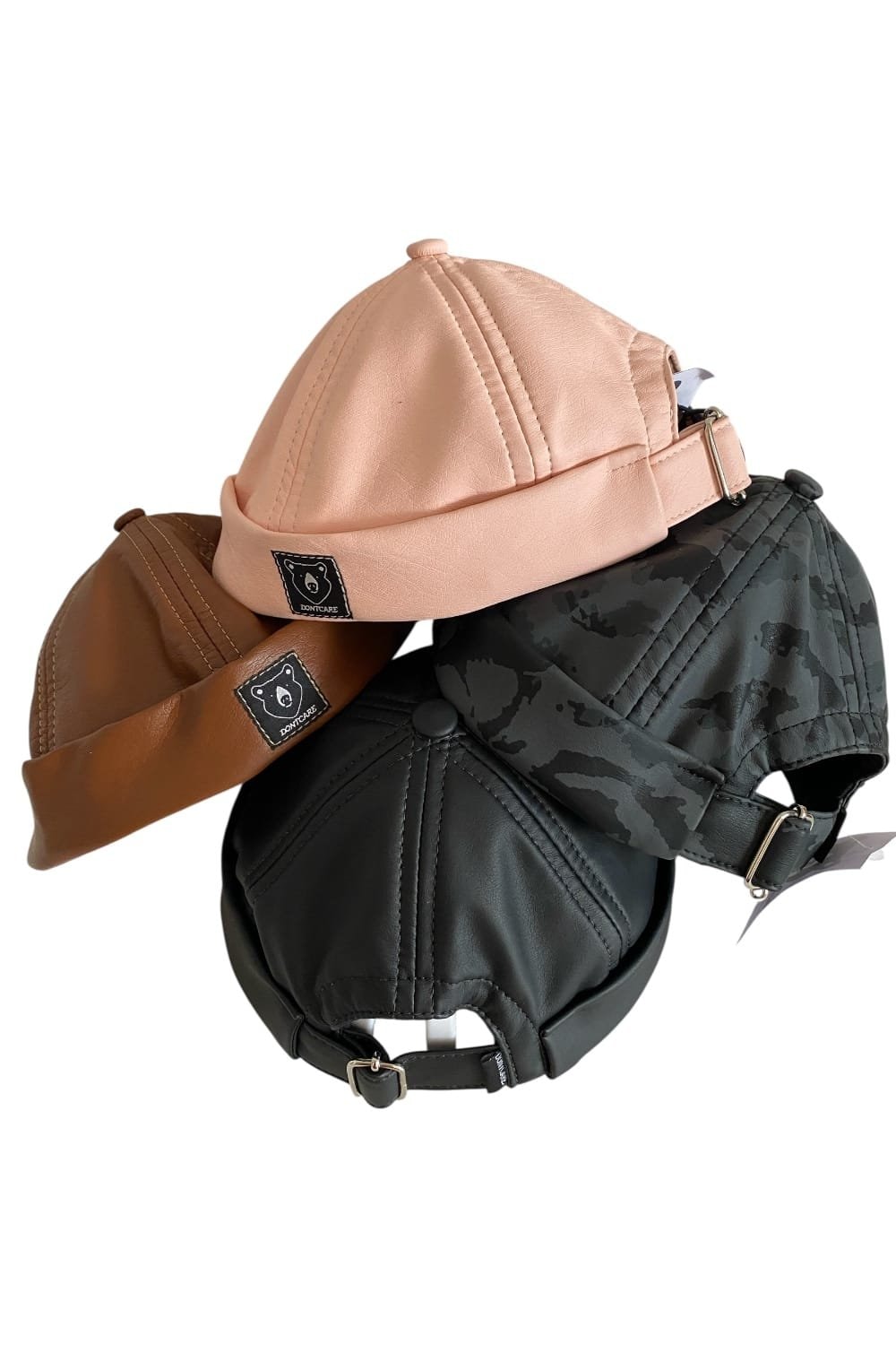 Miki Hat – Faux Leather - imagen 1