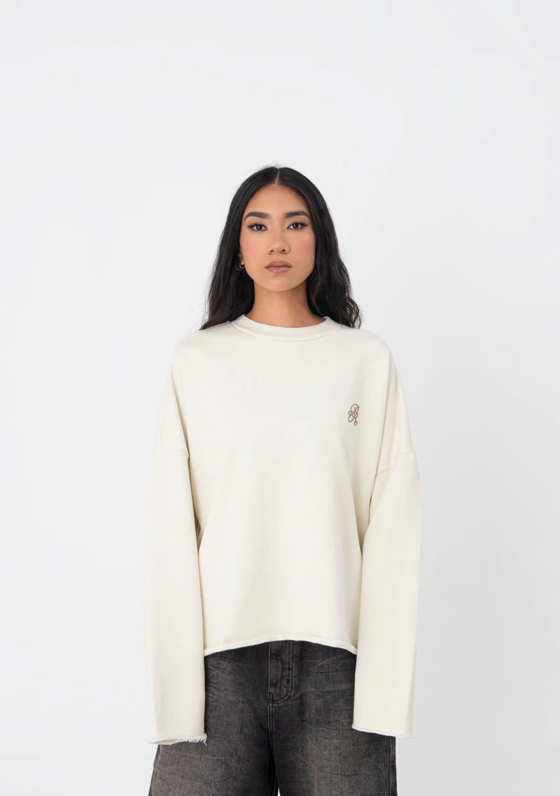 Atelier cream crewneck - imagen 1