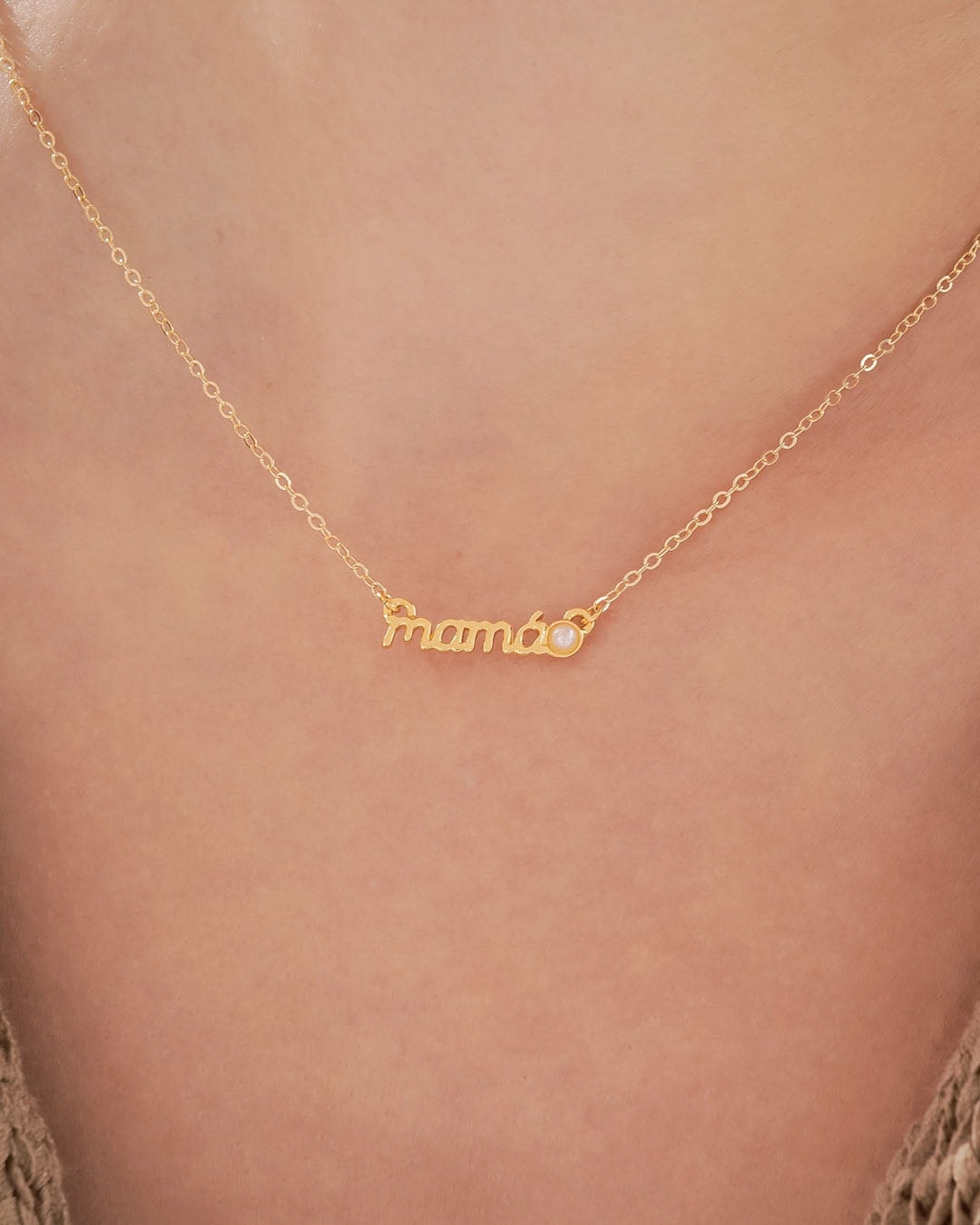 Collar Mamá Perla + Sobre de regalo - imagen 1