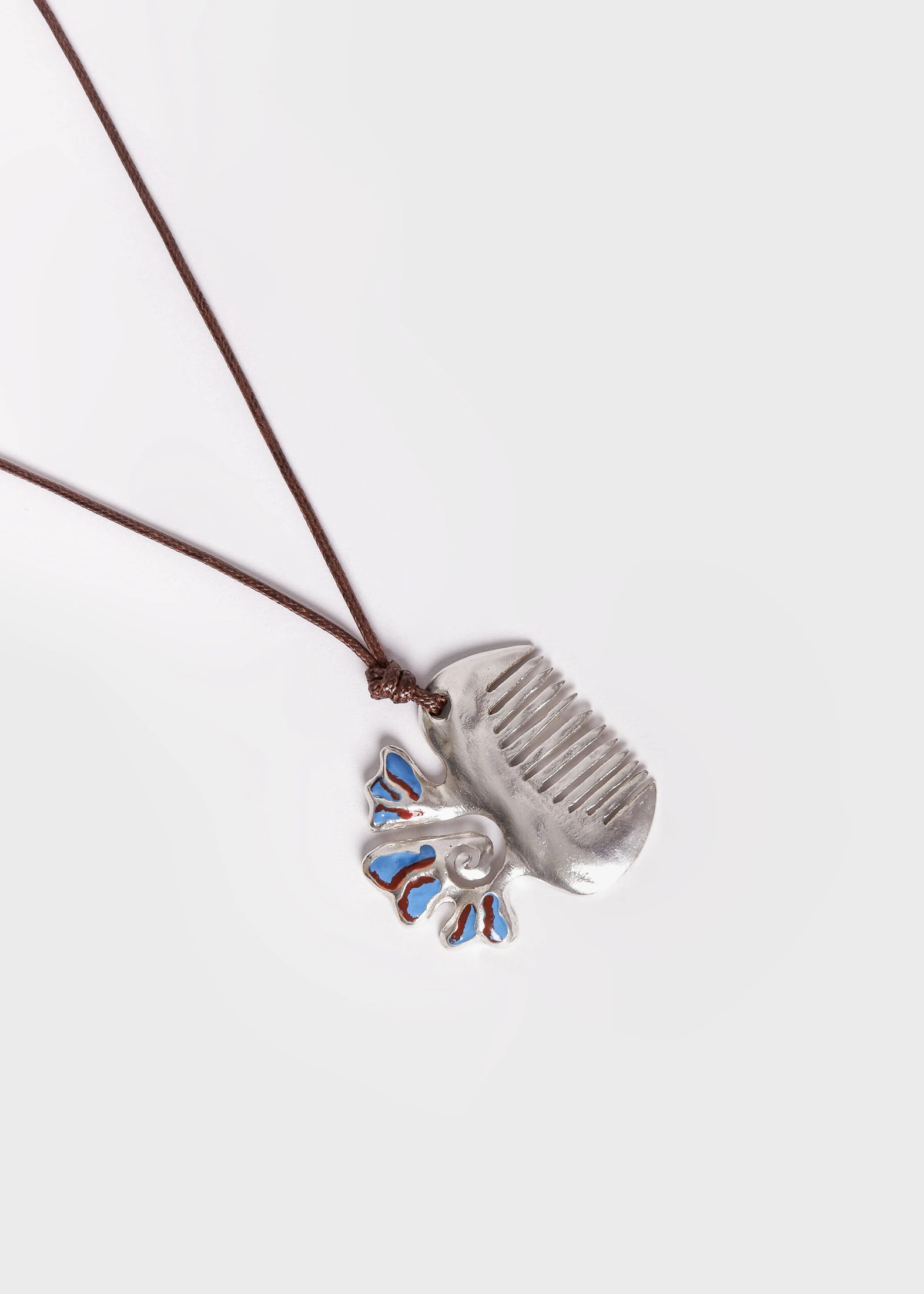 Collar Peineta Azul - imagen 1
