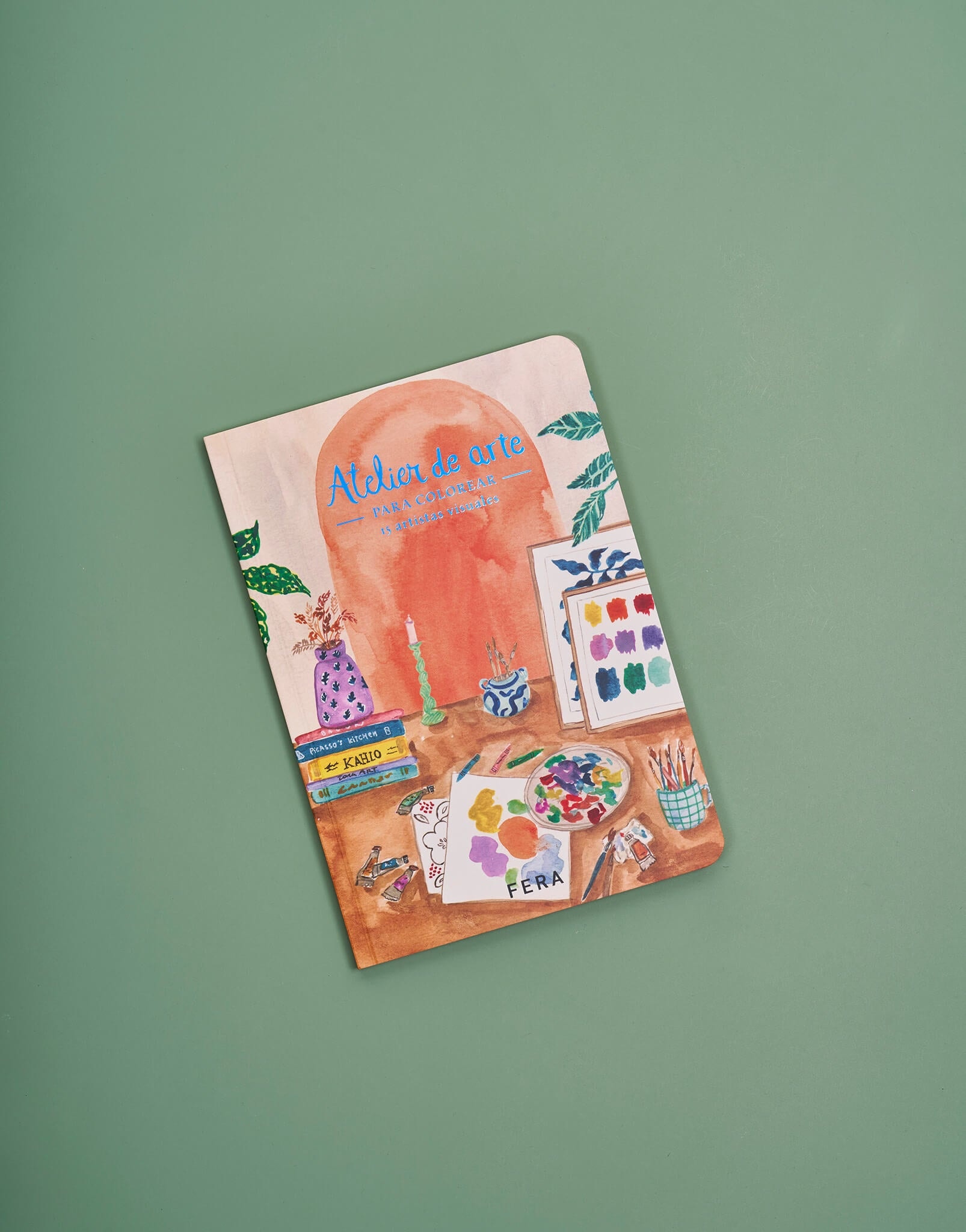 LIBRO ATELIER DE ARTE PARA COLOREAR - imagen 1