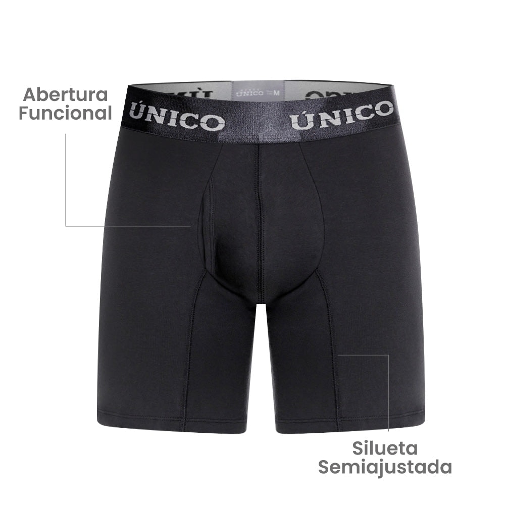 BOXER MEDIO RELAX FIT GREY GRIS - imagen 1