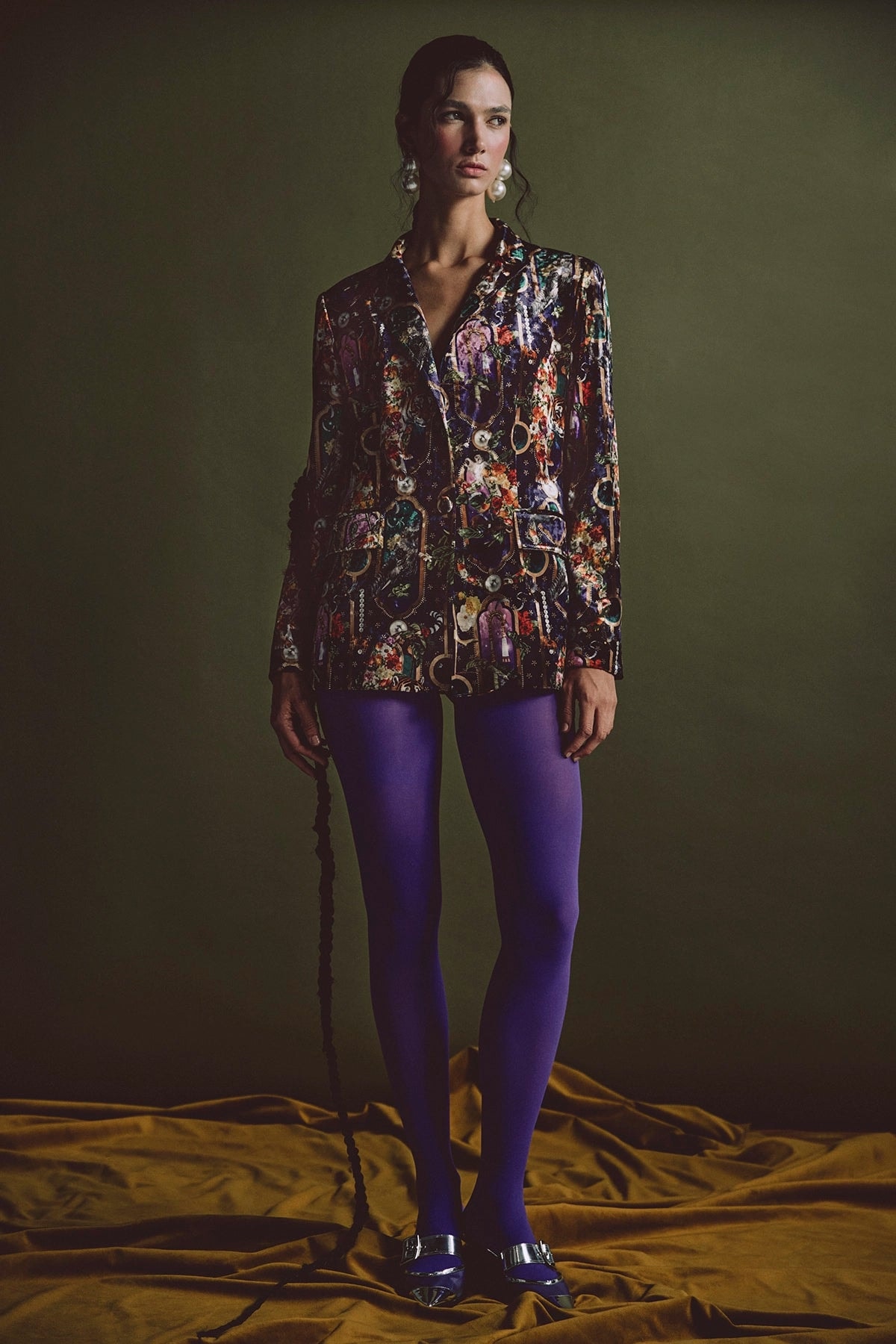 Blazer Terciopelo - India - imagen 1