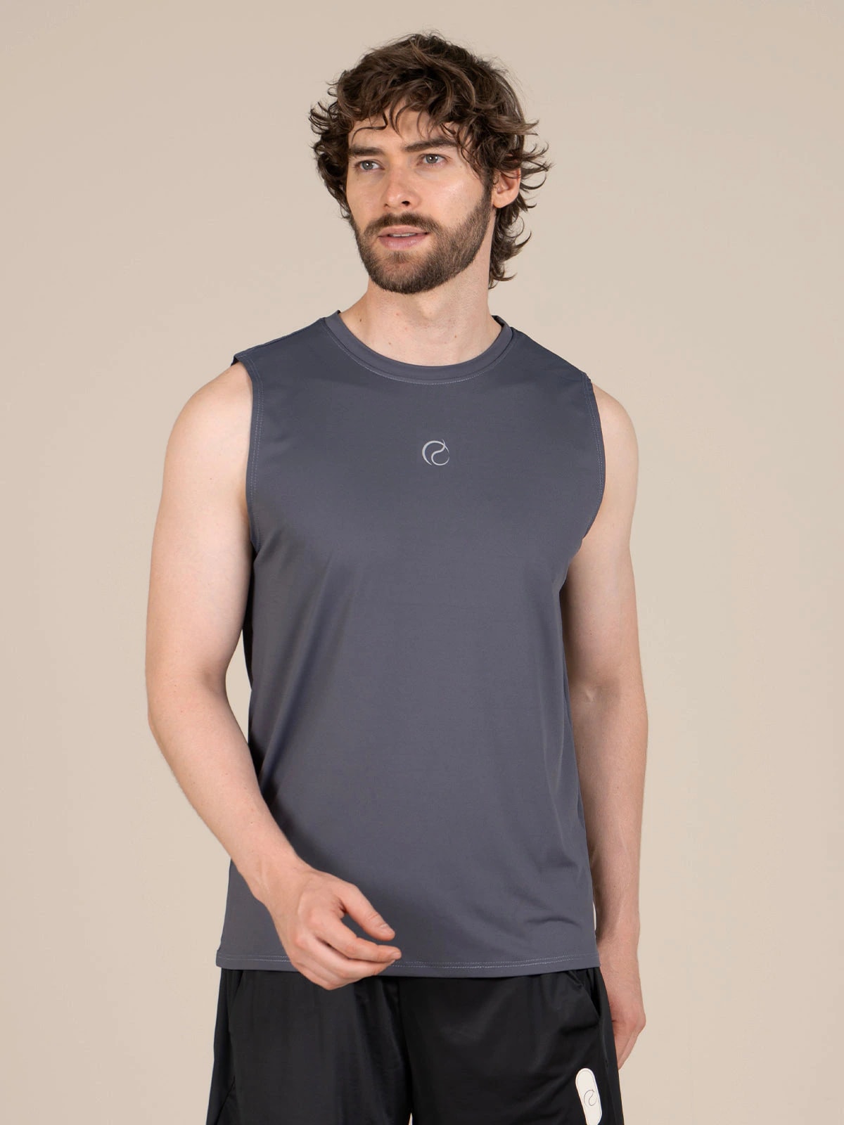 Camisilla hombre juno ibiza gris - imagen 1