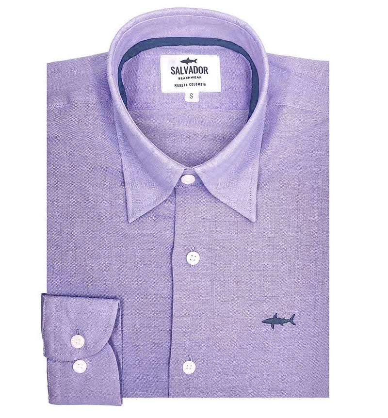 CAMISA LILA - imagen 1