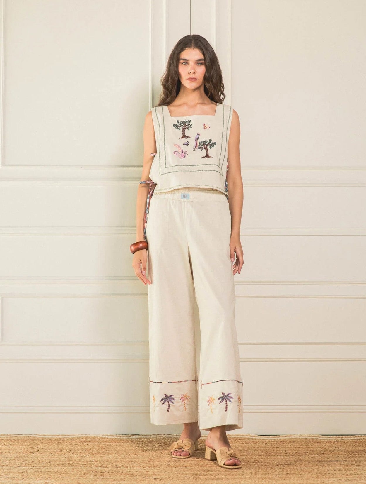 PANTALÓN GREENHOUSE IVORY - imagen 1