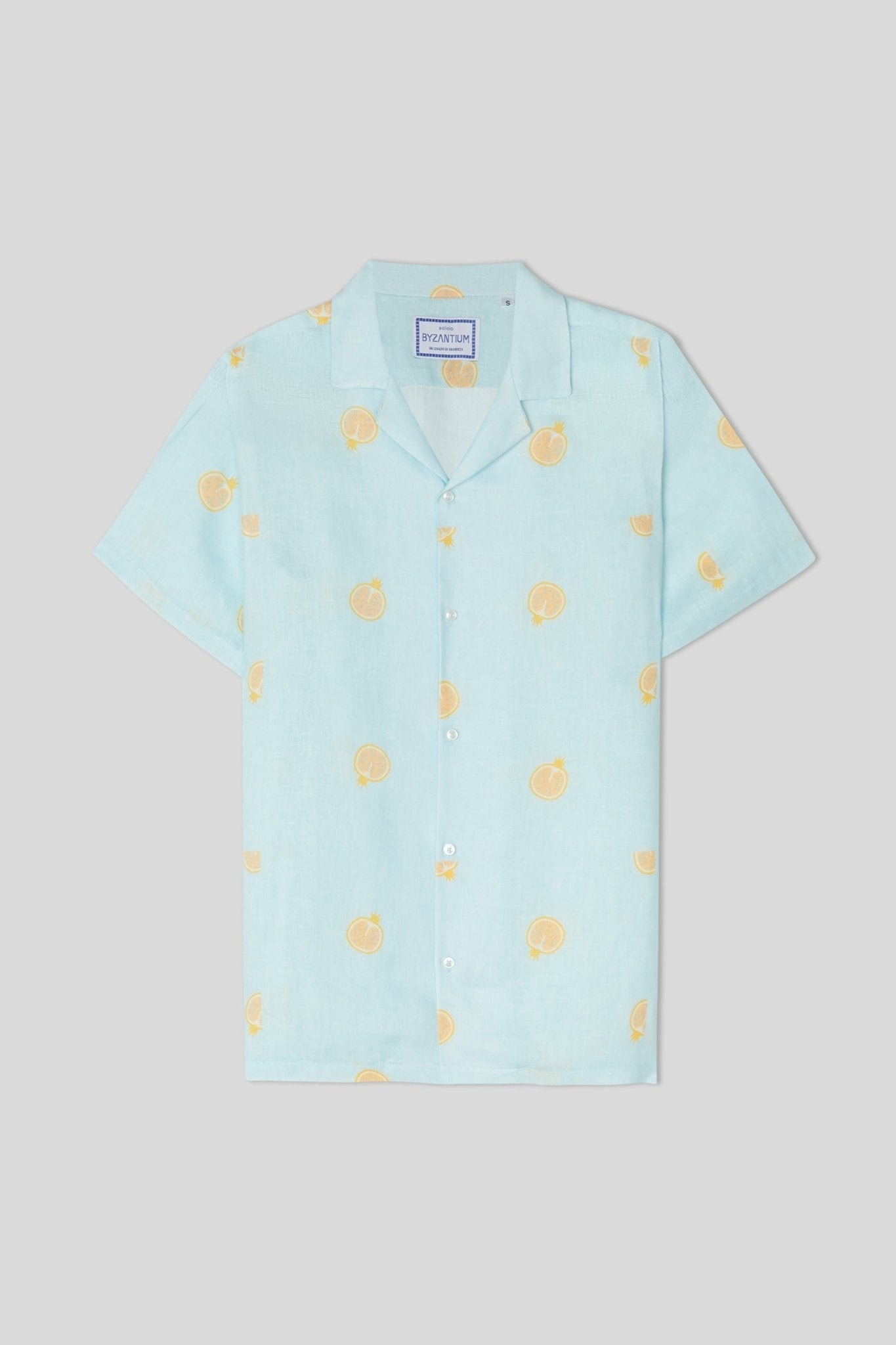Men's bastión linen shirt sky blue - imagen 1