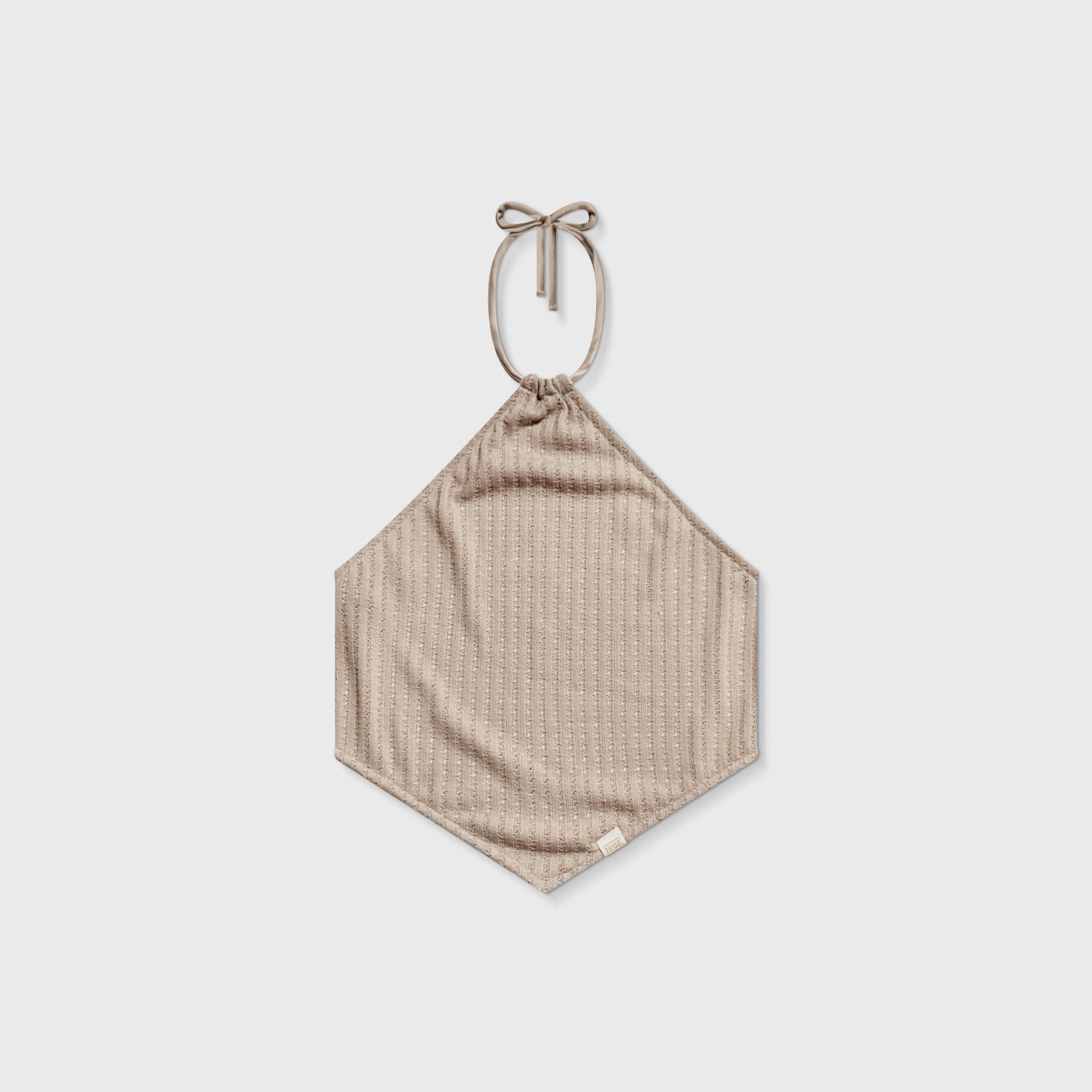 Textured Halter Top - Camel - imagen 1