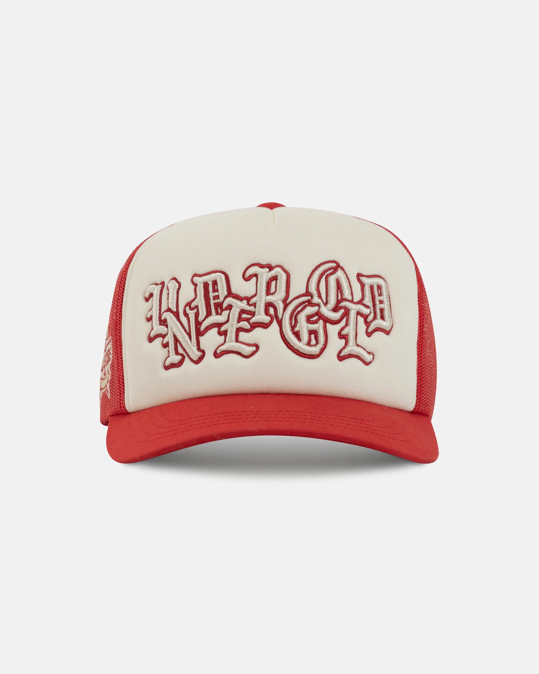 Basics UNDERGOLD Goth Trucker Cap Red/Cream - imagen 1