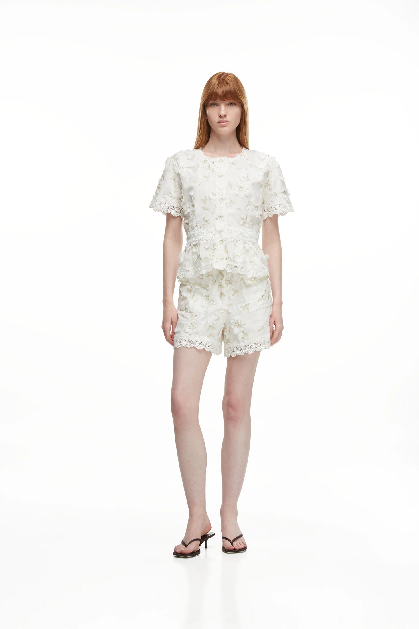 CELIA SHORTS  WHITE - imagen 1