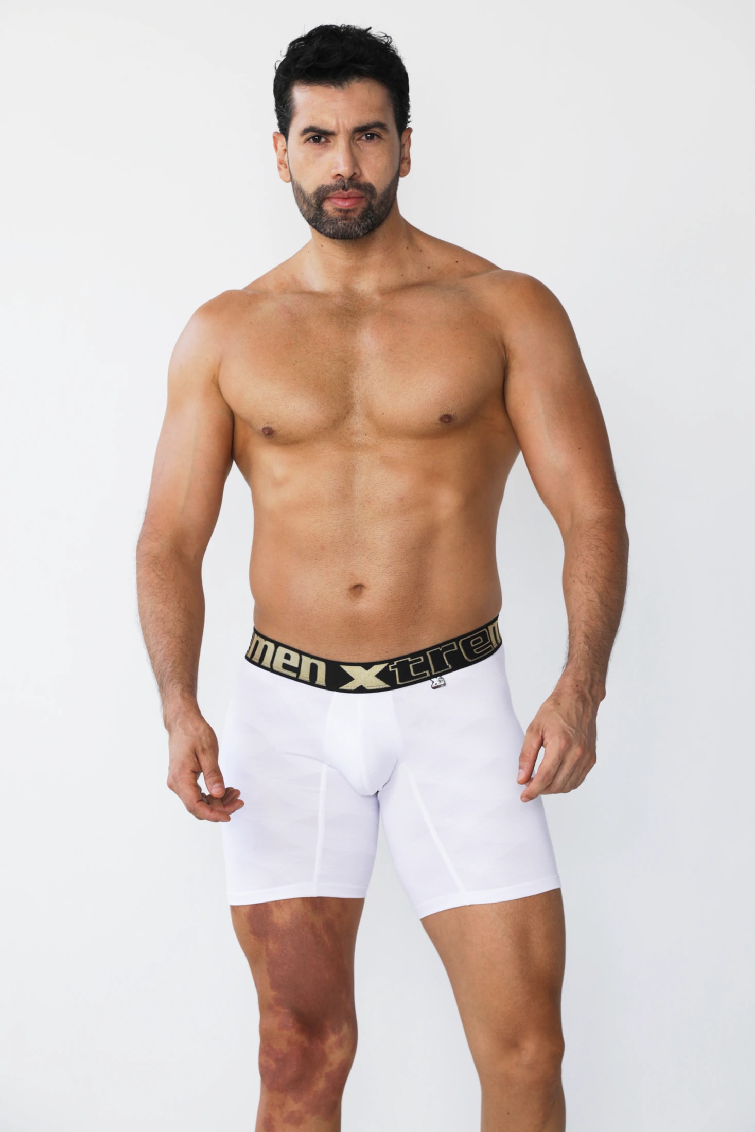 BOXER JACQUARD ONDAS BLANCO - imagen 1