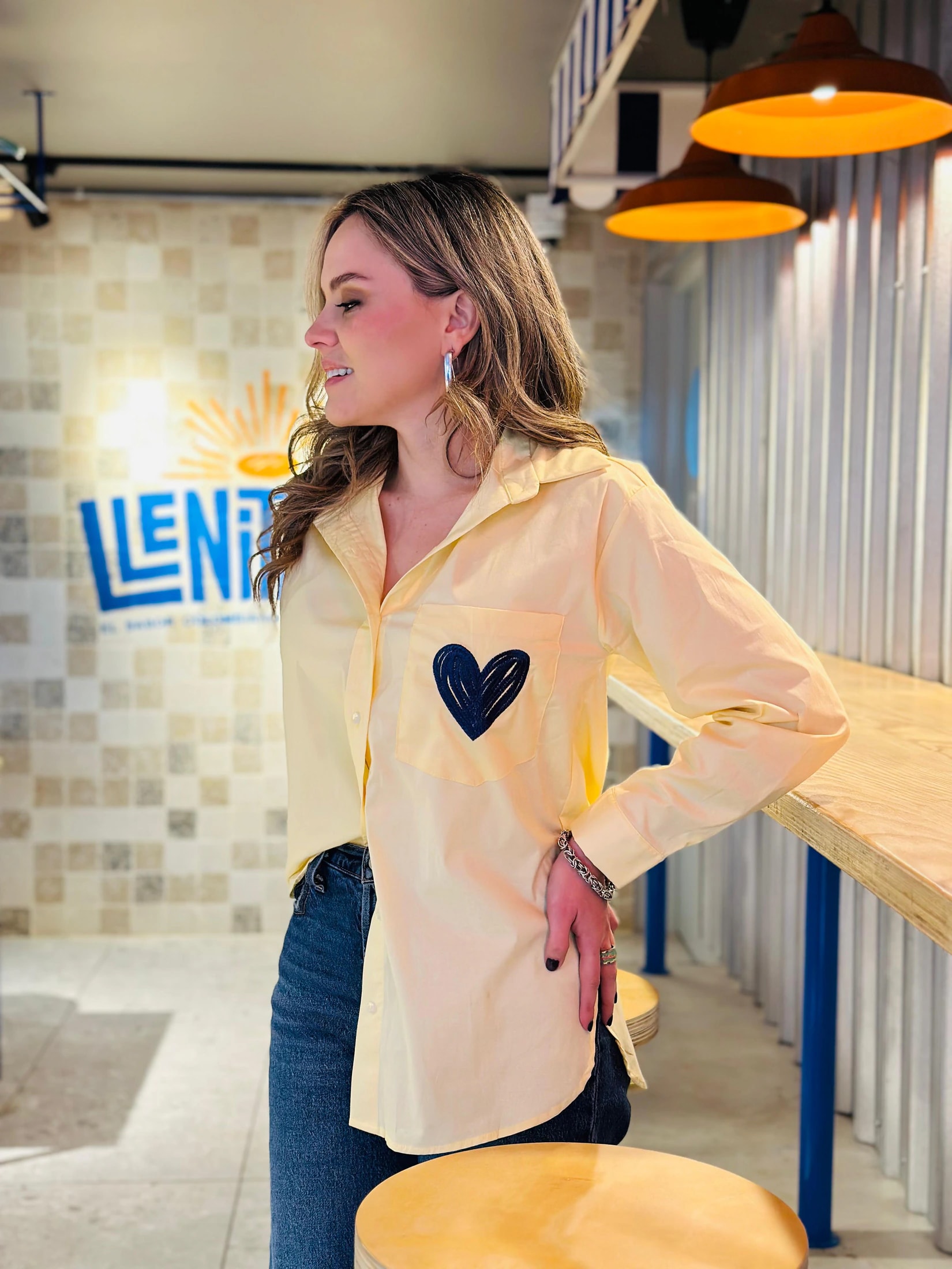 CAMISA GALICIA|||AMOR PINTADO DE AZUL - imagen 1