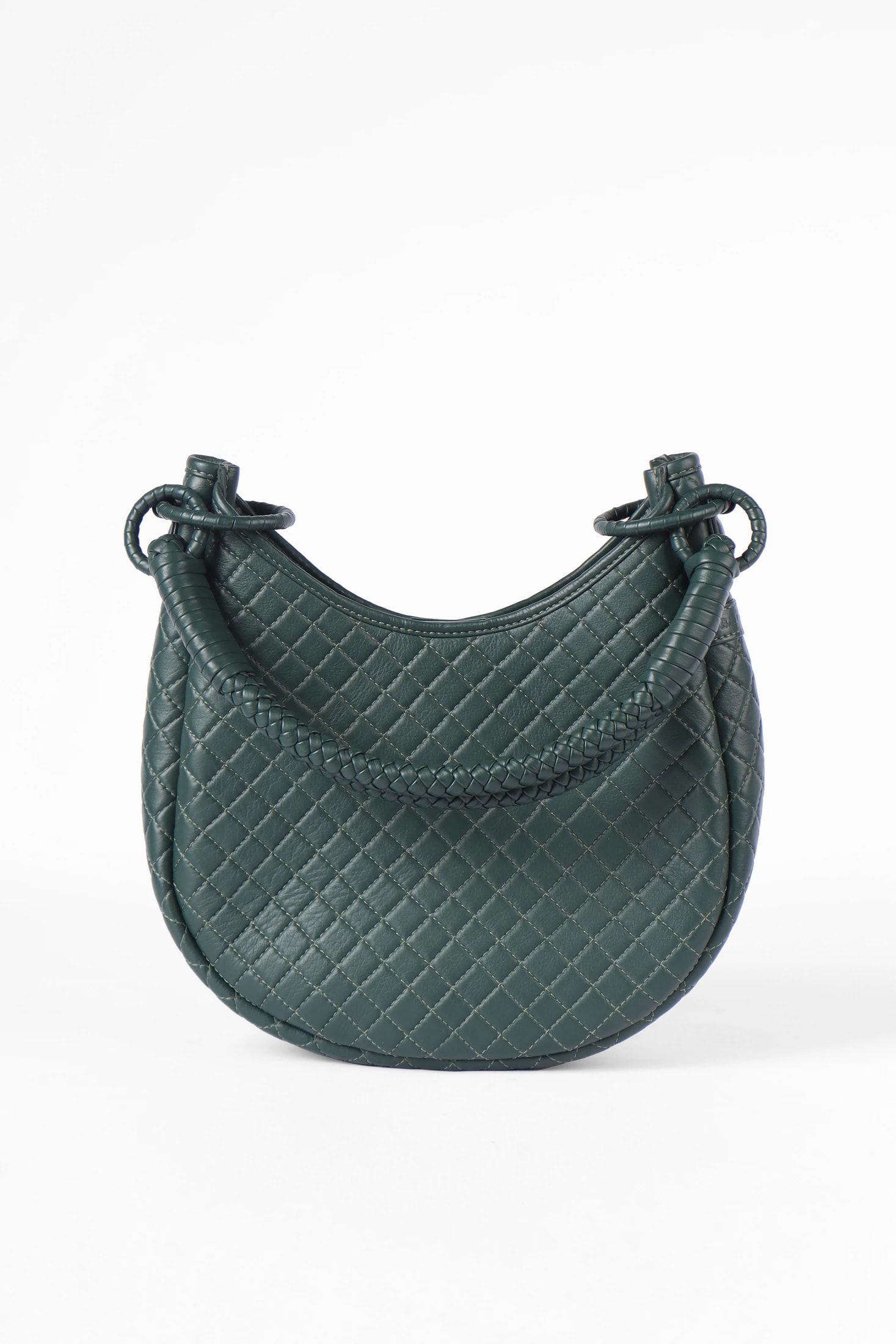 Saddle Shoulder Bag, Green - imagen 1