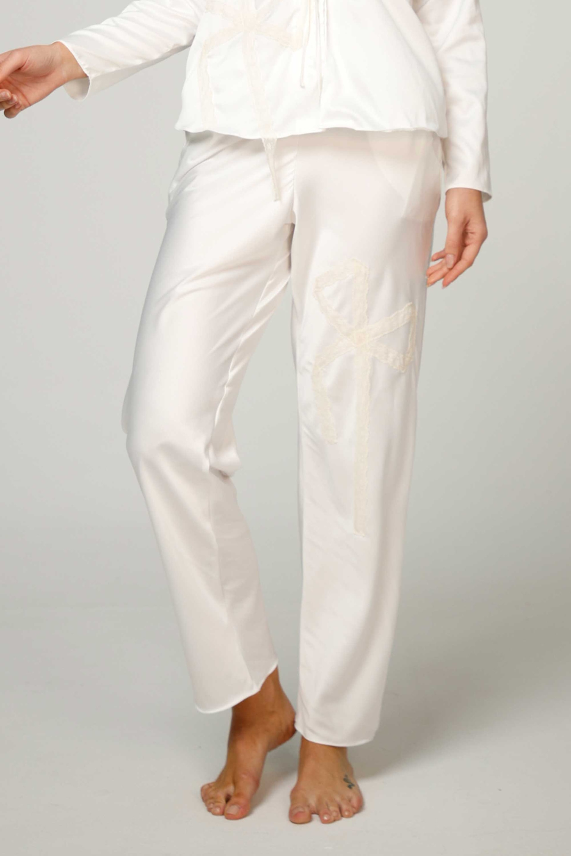 PANTALON ELLIPSE VOLVER CRUDO - imagen 1