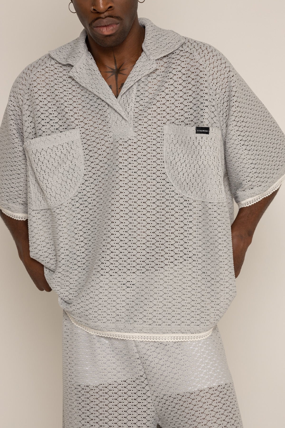 CRYSTAL PIEDRA POLO SHIRT FOR HIM - imagen 1