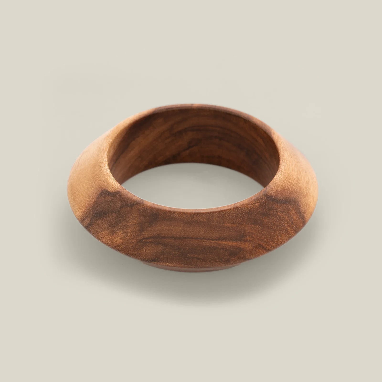 Wood Angular Bracelet - imagen 1