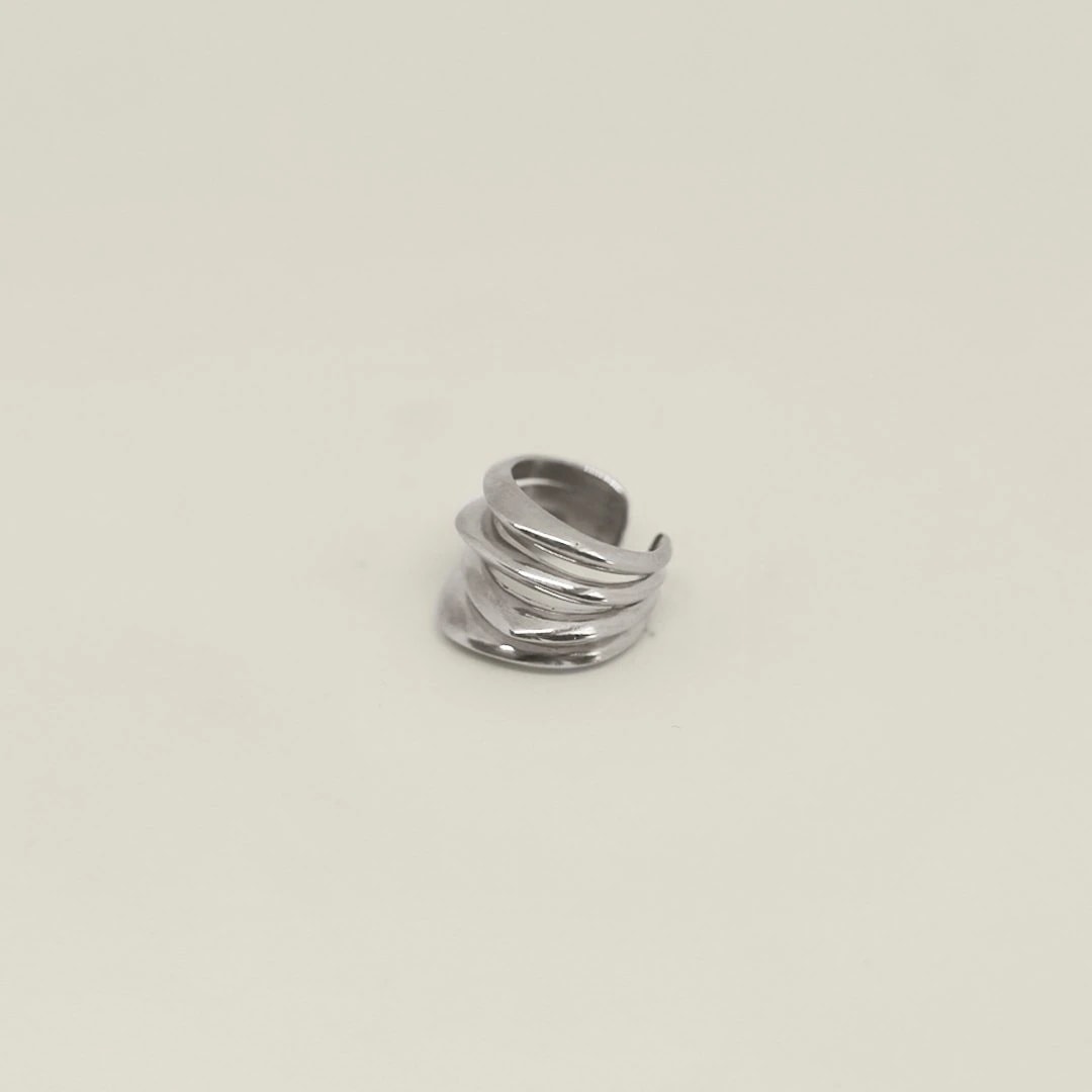 Vayu Ear Cuff – Ring Silver - imagen 1