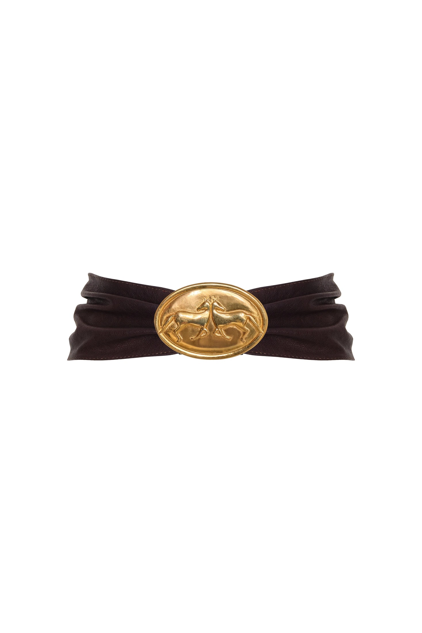 Galope Leather Belt / Brown - imagen 1