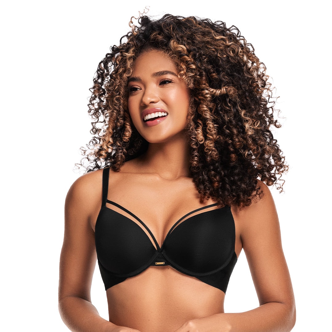 BRASIER SUPER REALCE CON SESGOS EN ESCOTE - imagen 1
