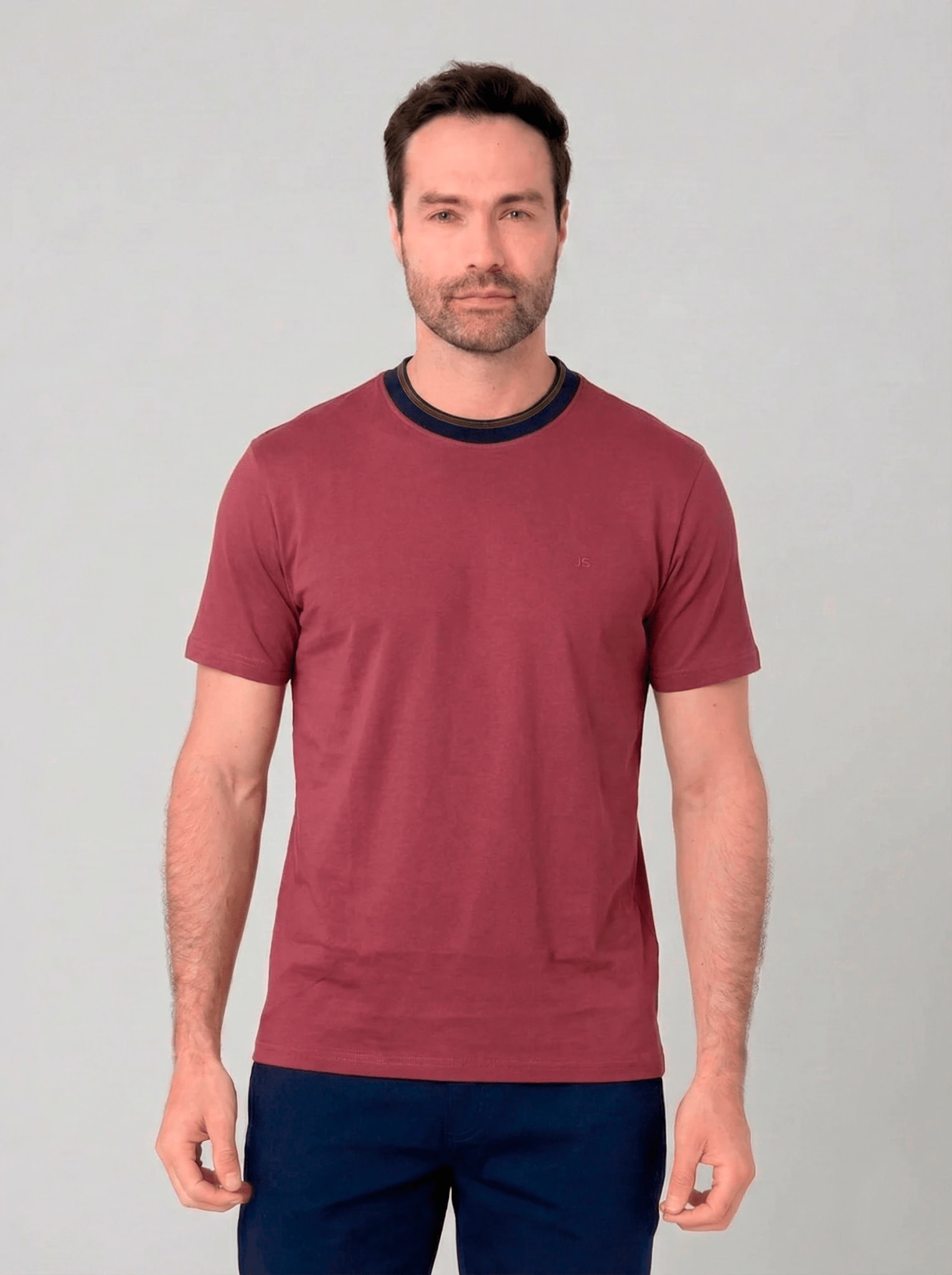 Camiseta cuello redondo para hombre Jon Sonen 020325006 - imagen 1