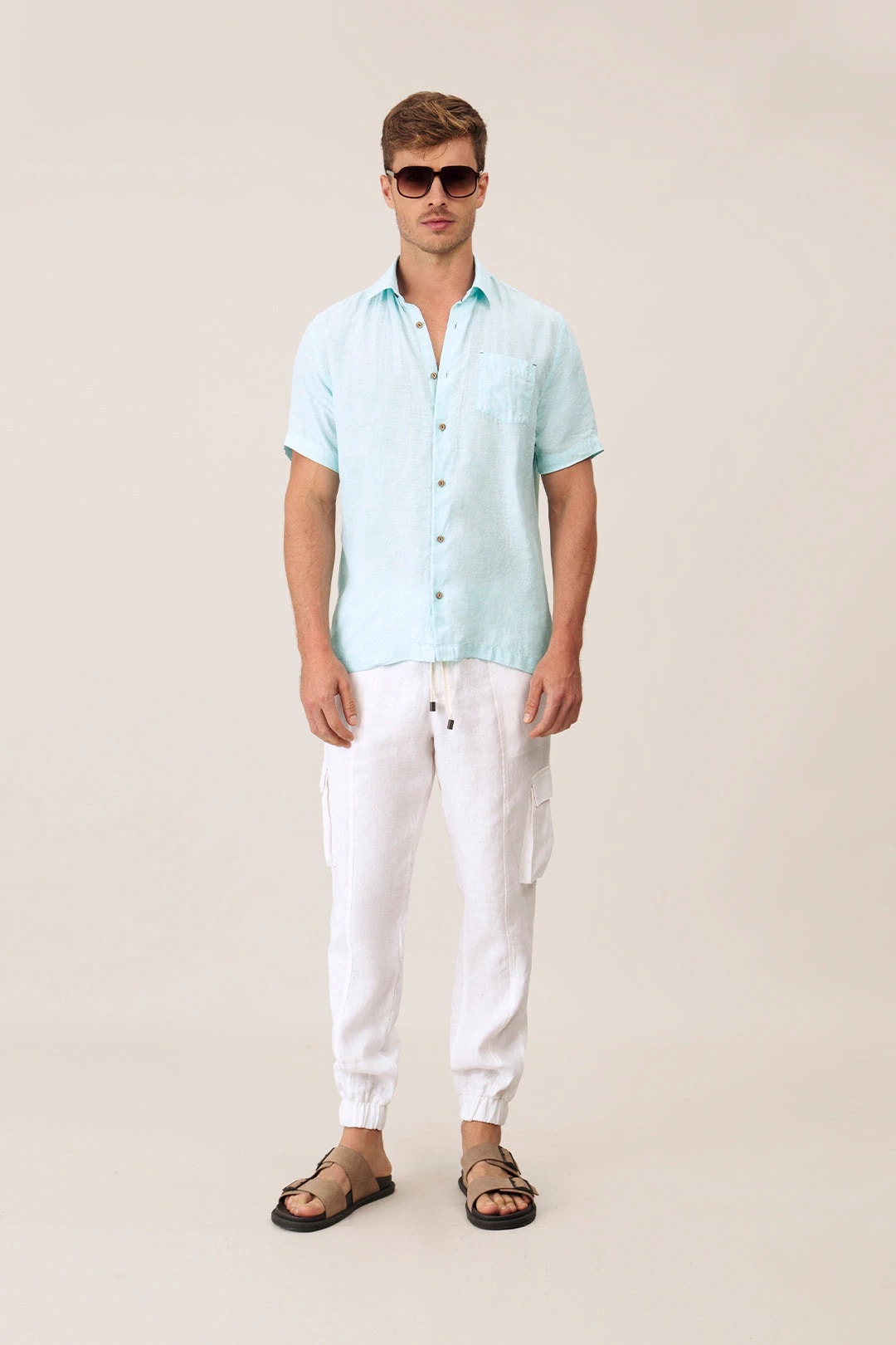 Linen Shirt - Ondademar Men - imagen 1