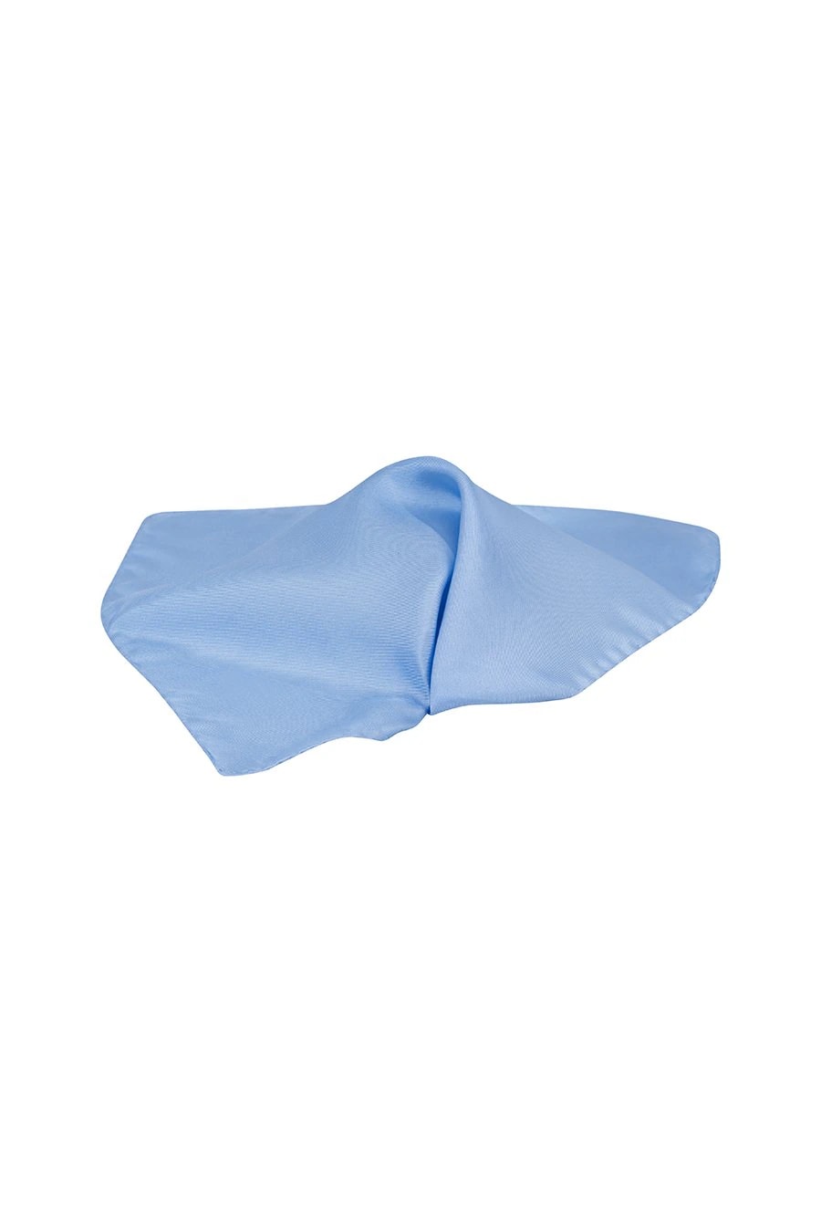 Men's silk sky blue handkerchief - imagen 1