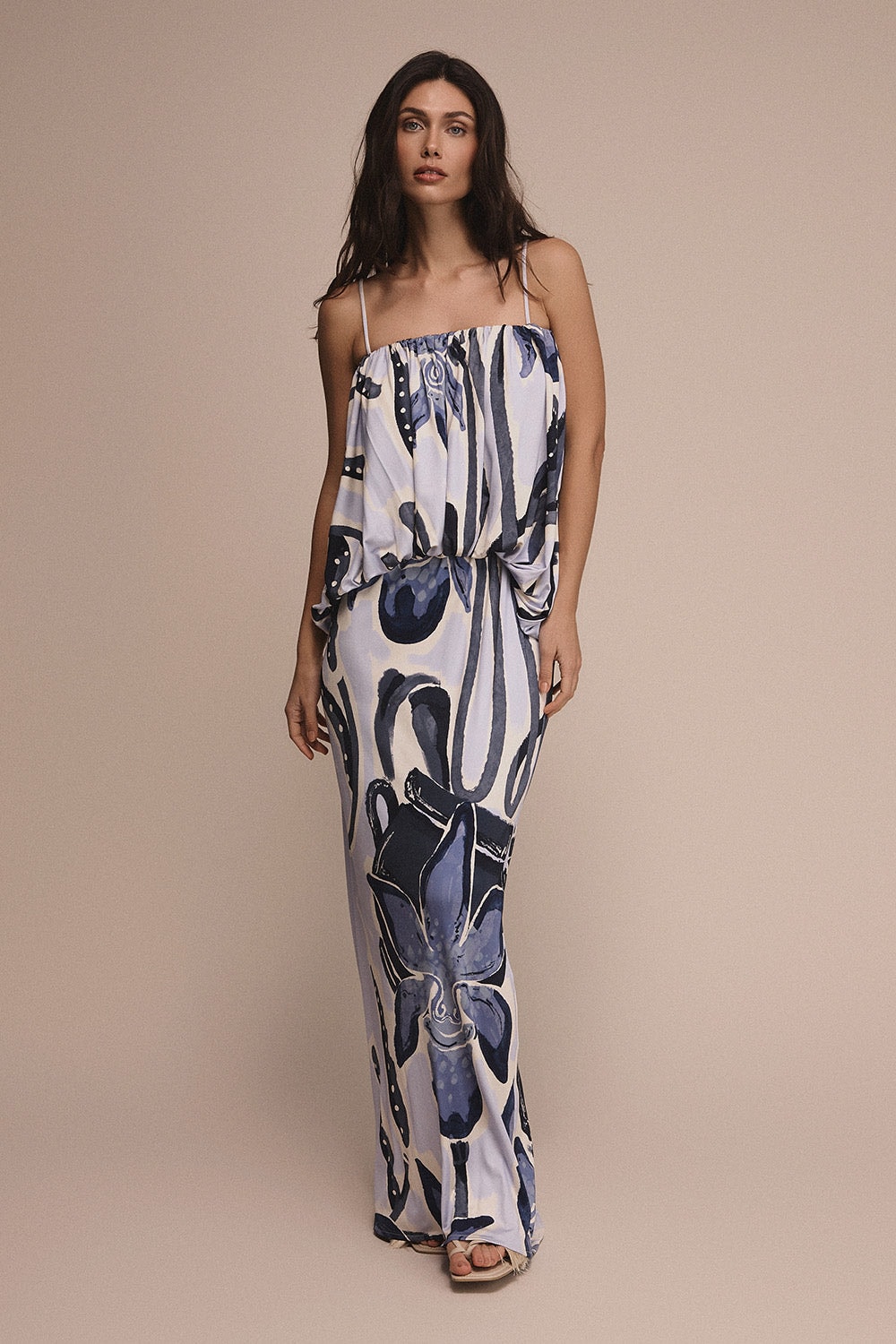 Vestido aleshia baby blue - imagen 1