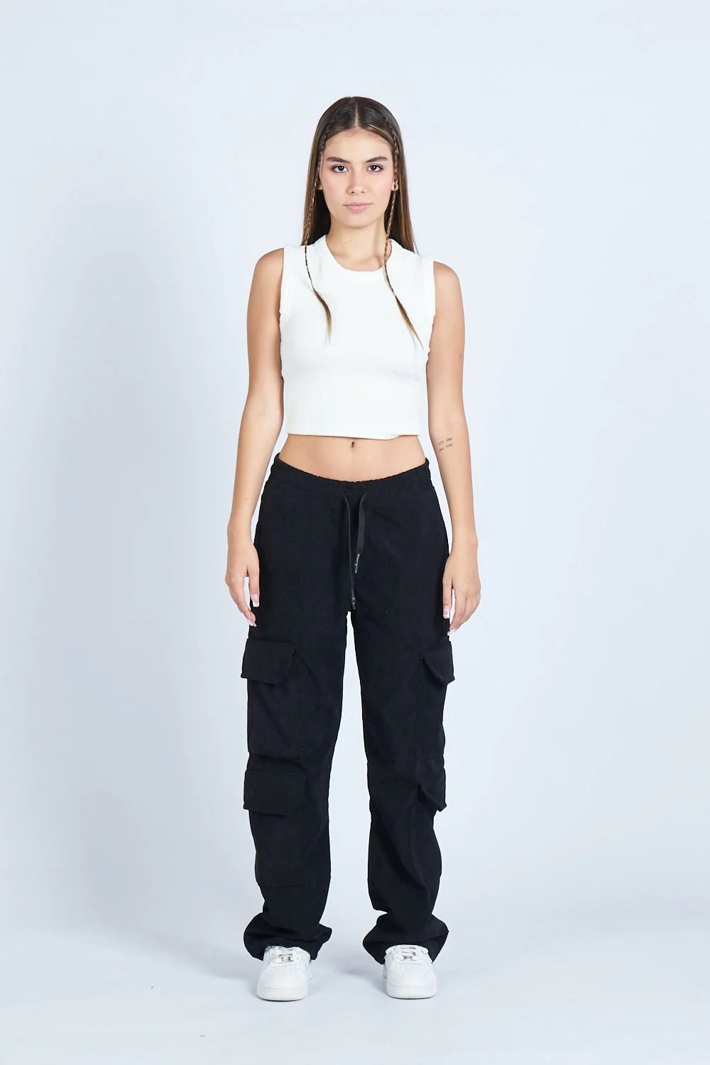Pantalón Cargo Corduroy NEGRO | Drop 03 | - imagen 1