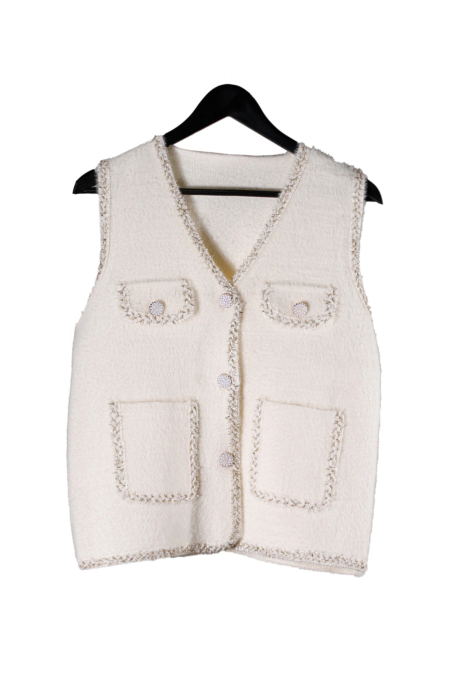 FOAM VEST BEIGE - imagen 1