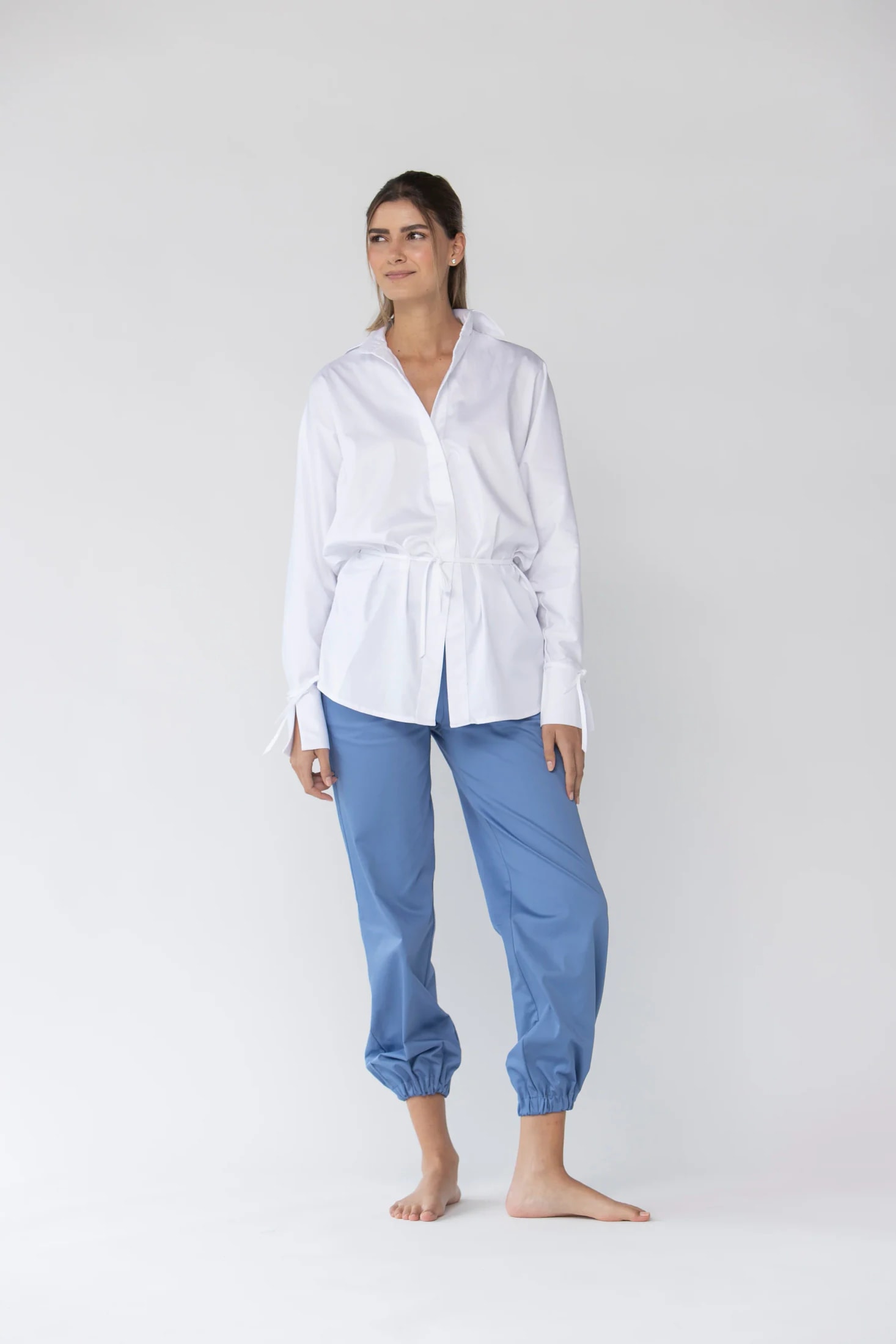 BLUSA TEAL - imagen 1
