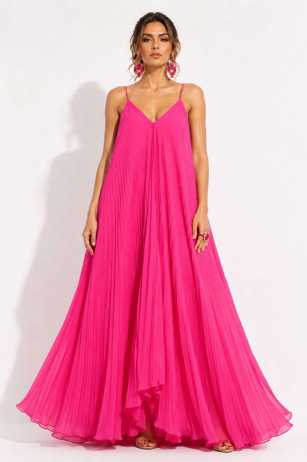 Vestido Suarez Fucsia - imagen 1