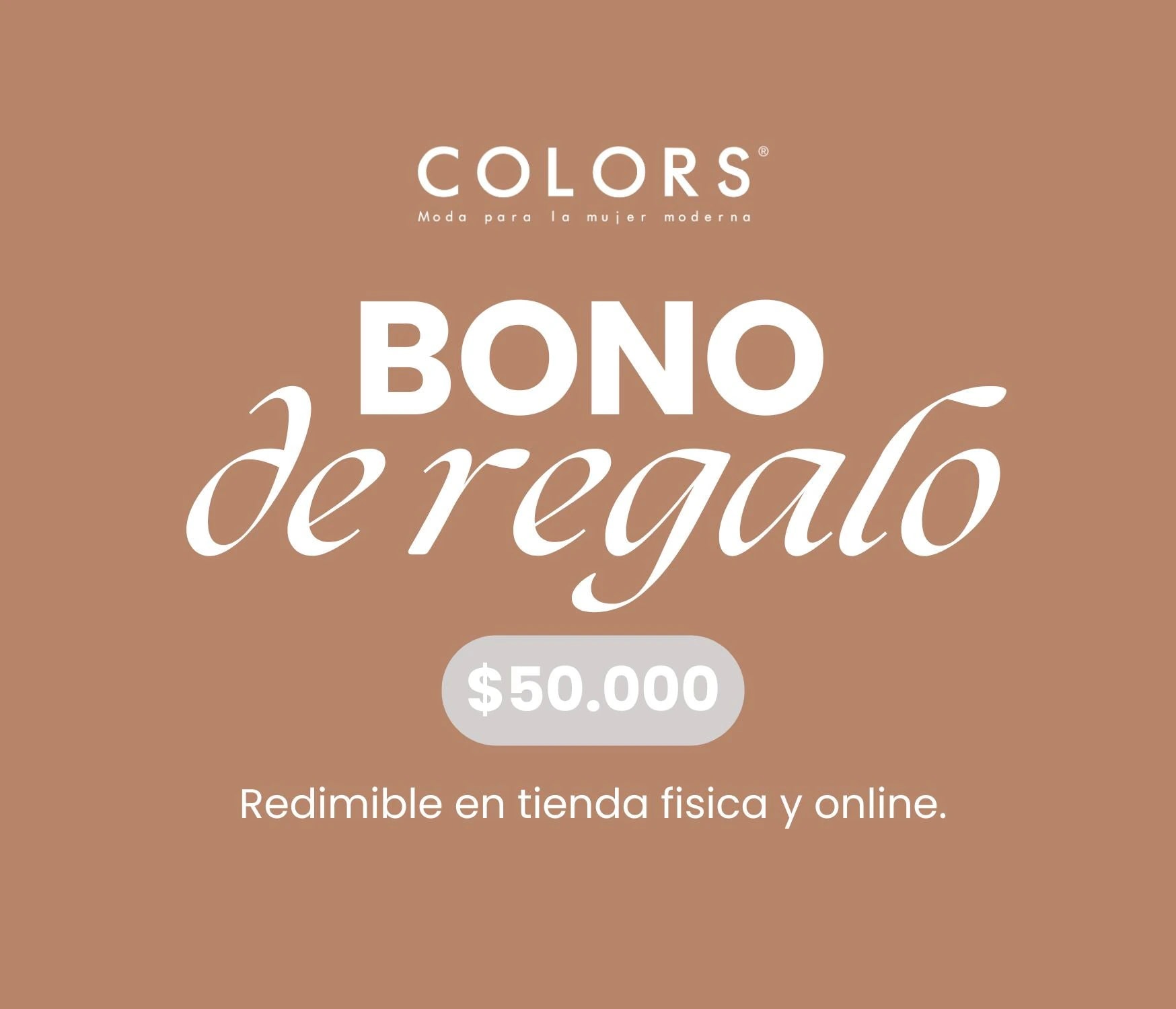 BONO DE REGALO - imagen 1