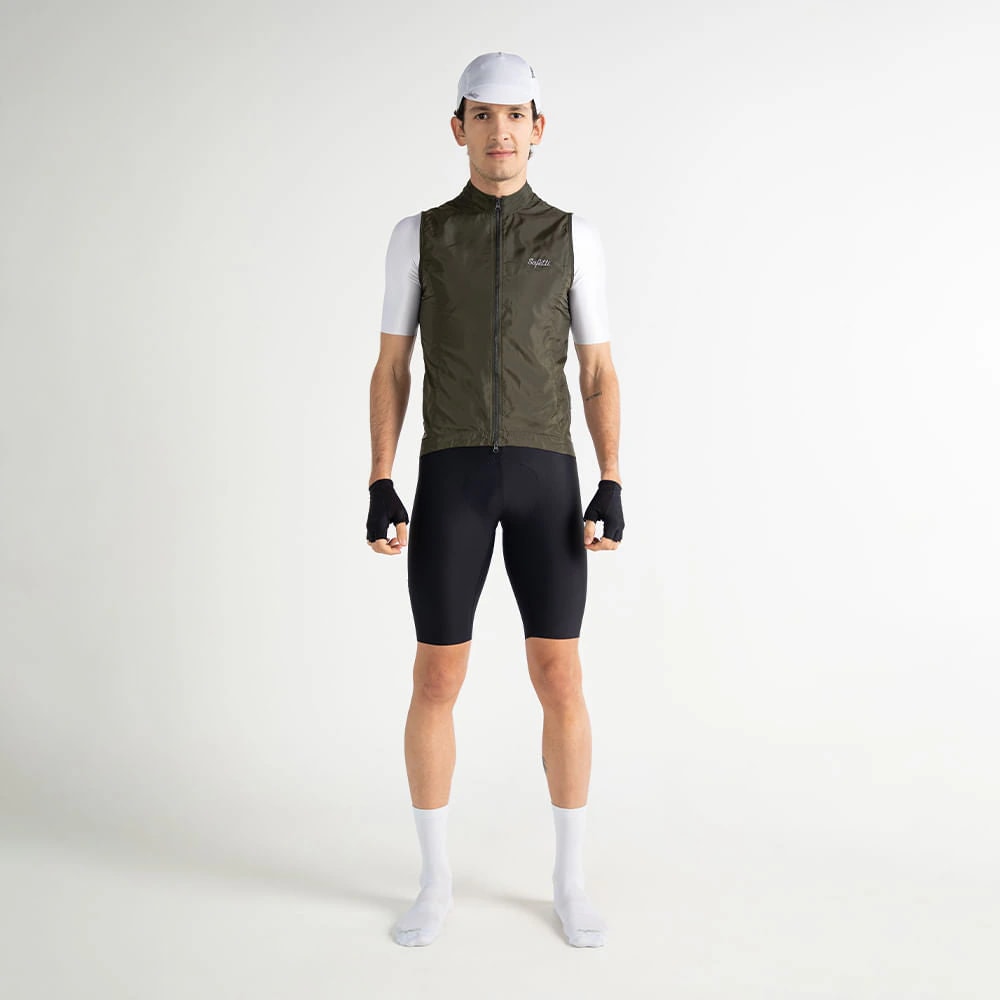 CHALECO CICLISMO TIVOLI OLIVA PARA HOMBRE - imagen 1