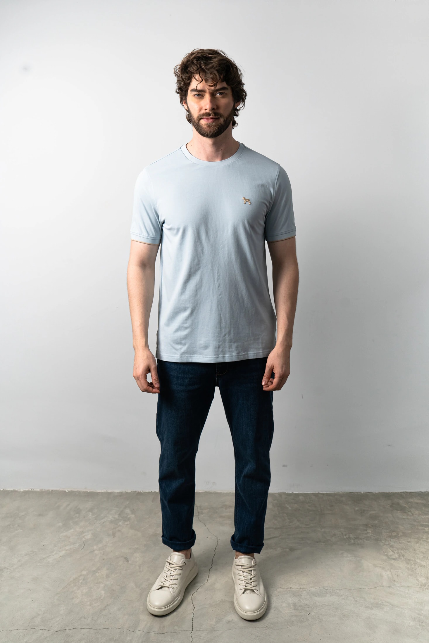 Camiseta Fashion Azul Cielo - imagen 1