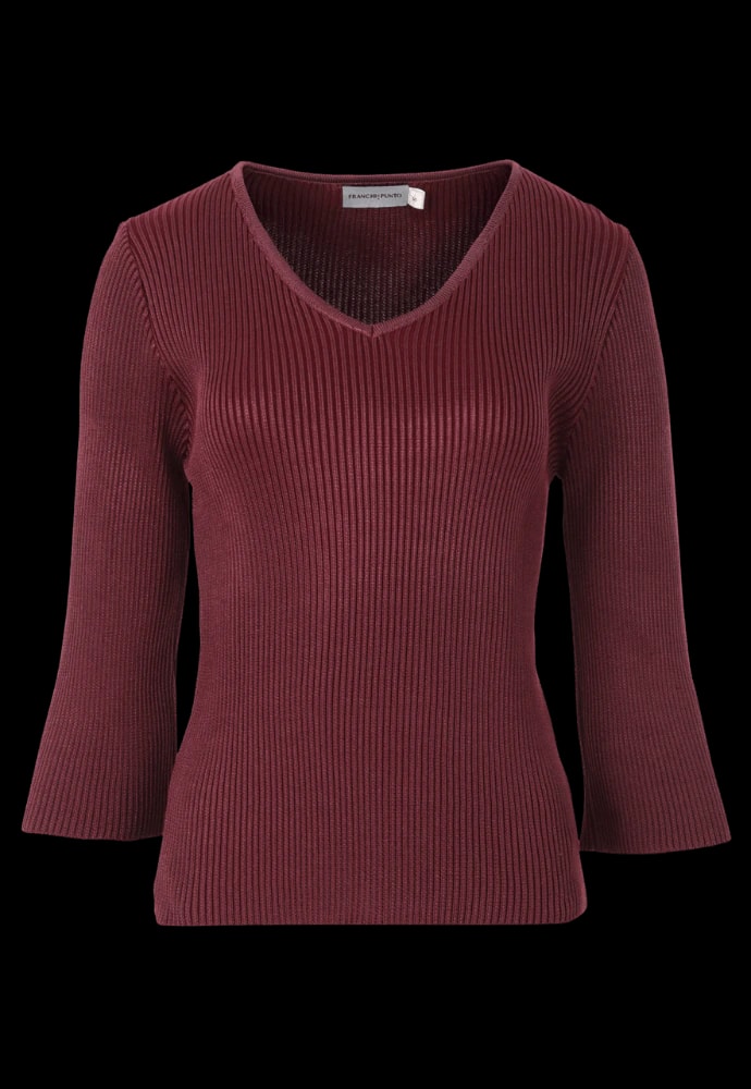 Suéter Blossom – Merlot y Granate - imagen 1