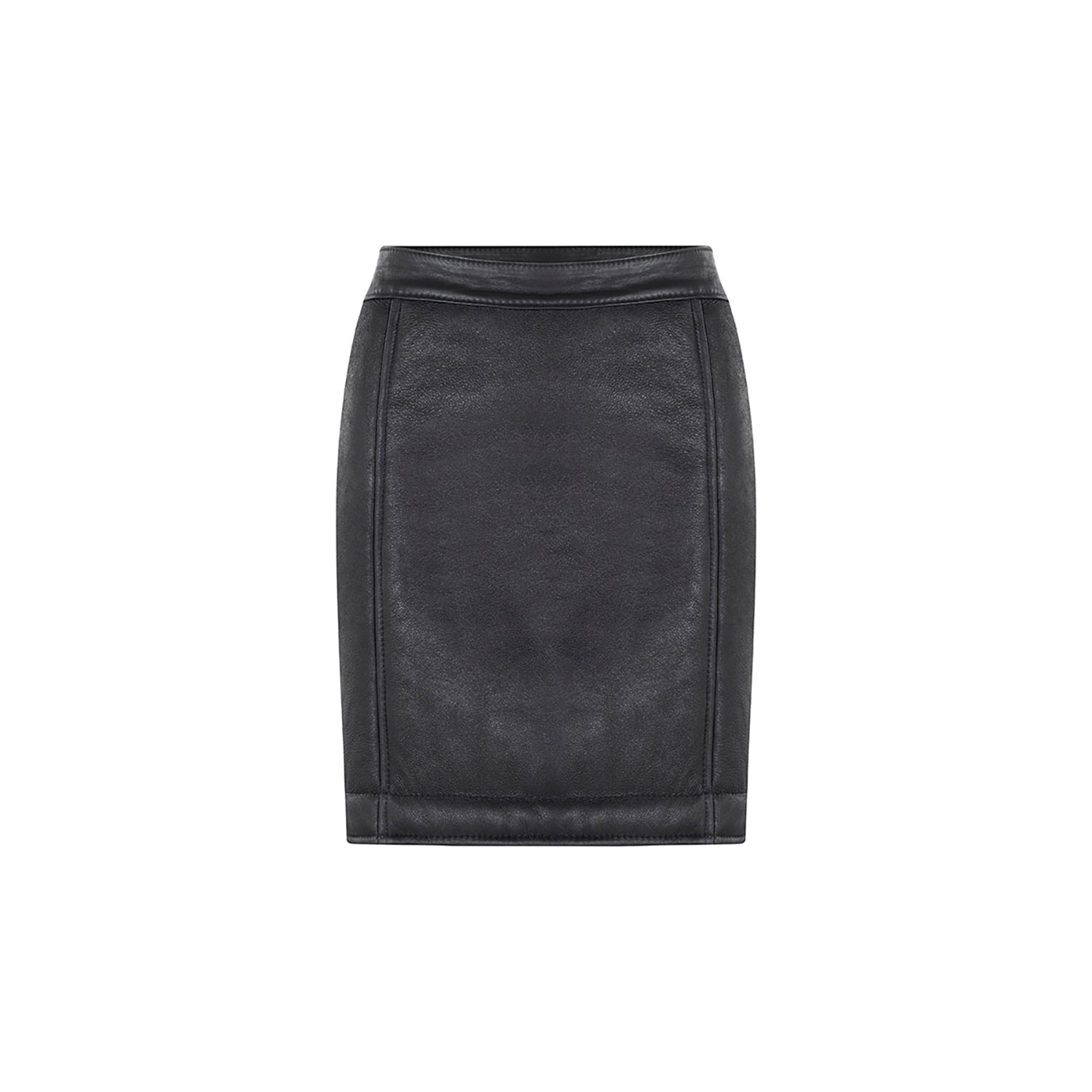 GEORGINA SHEEPSKIN MINI SKIRT - imagen 1