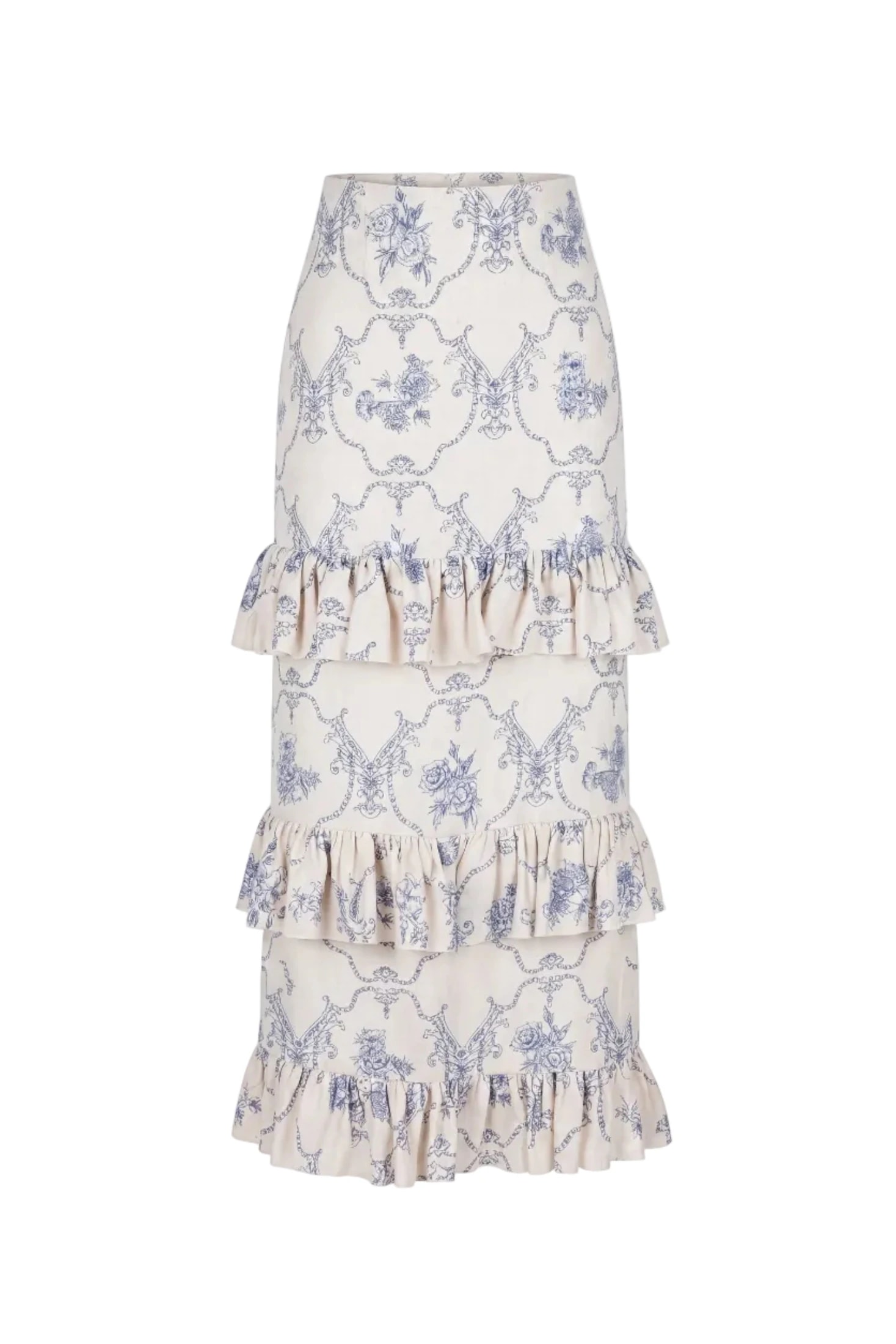 Olas de Jazmín Ankle Skirt - imagen 1